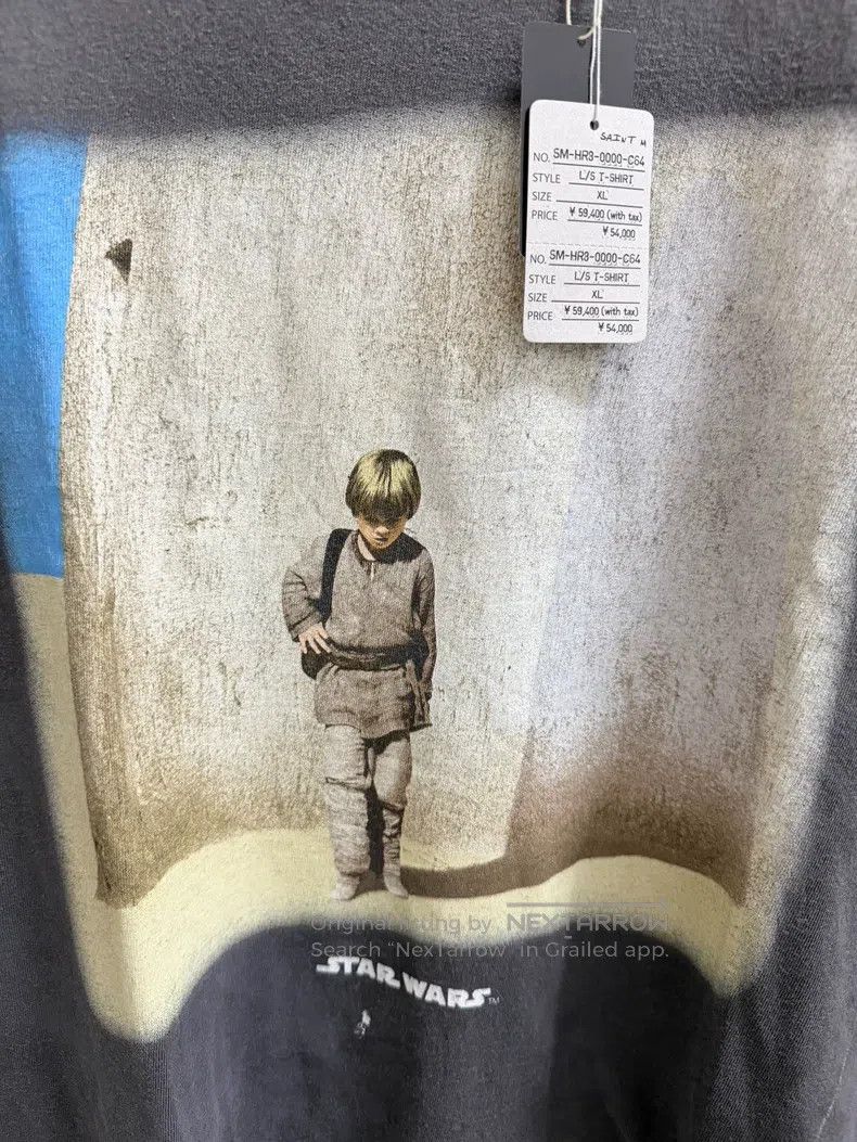 Saint Michael Saint Michael Darth Vader Anakin made old long sleeves Size US XL / EU 56 / 4 - 6 Thumbnail
