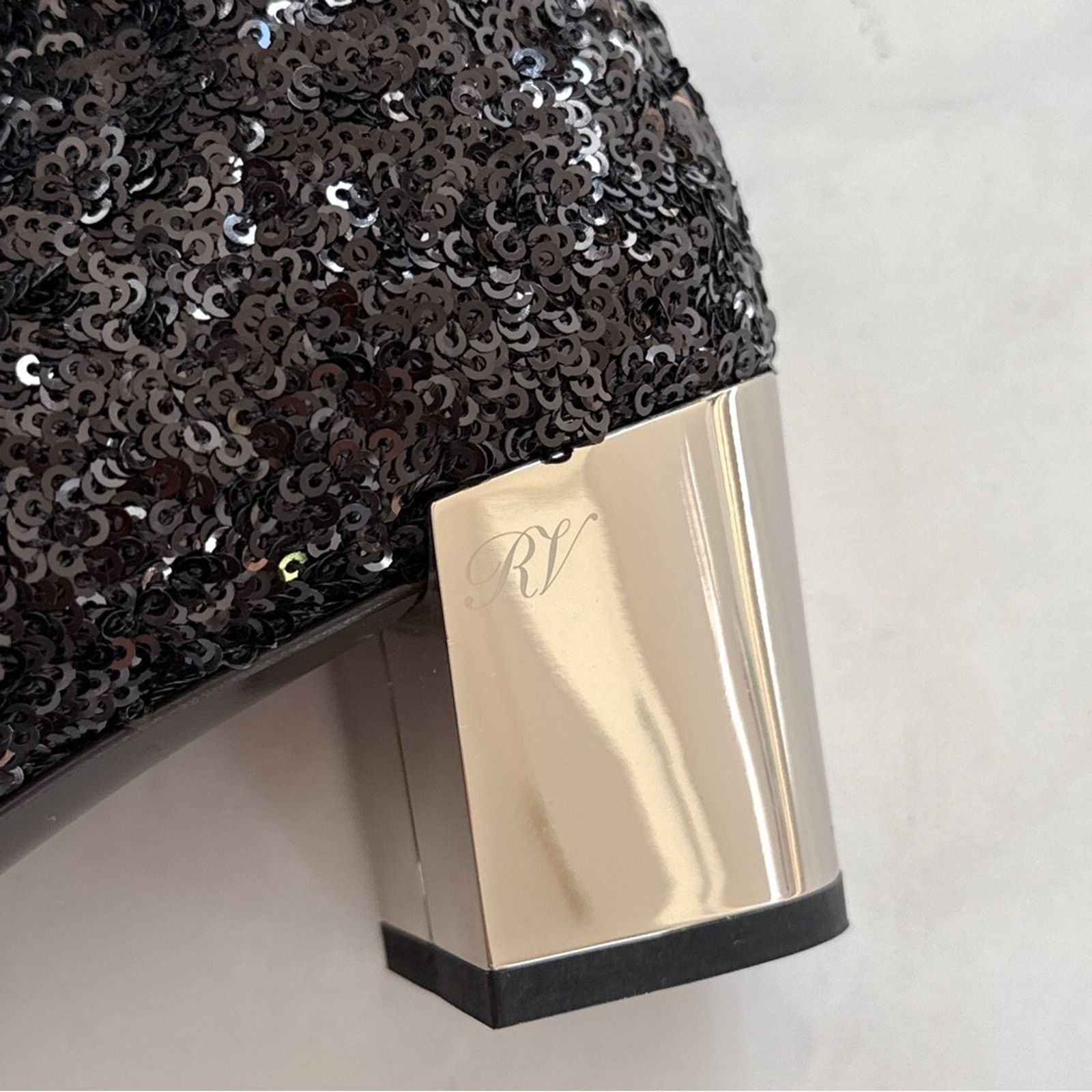 Roger Vivier NEW Roger Vivier Sequin OTK Over the Knee Boots Black 35 Size US 5 / IT 35 - 4 Thumbnail