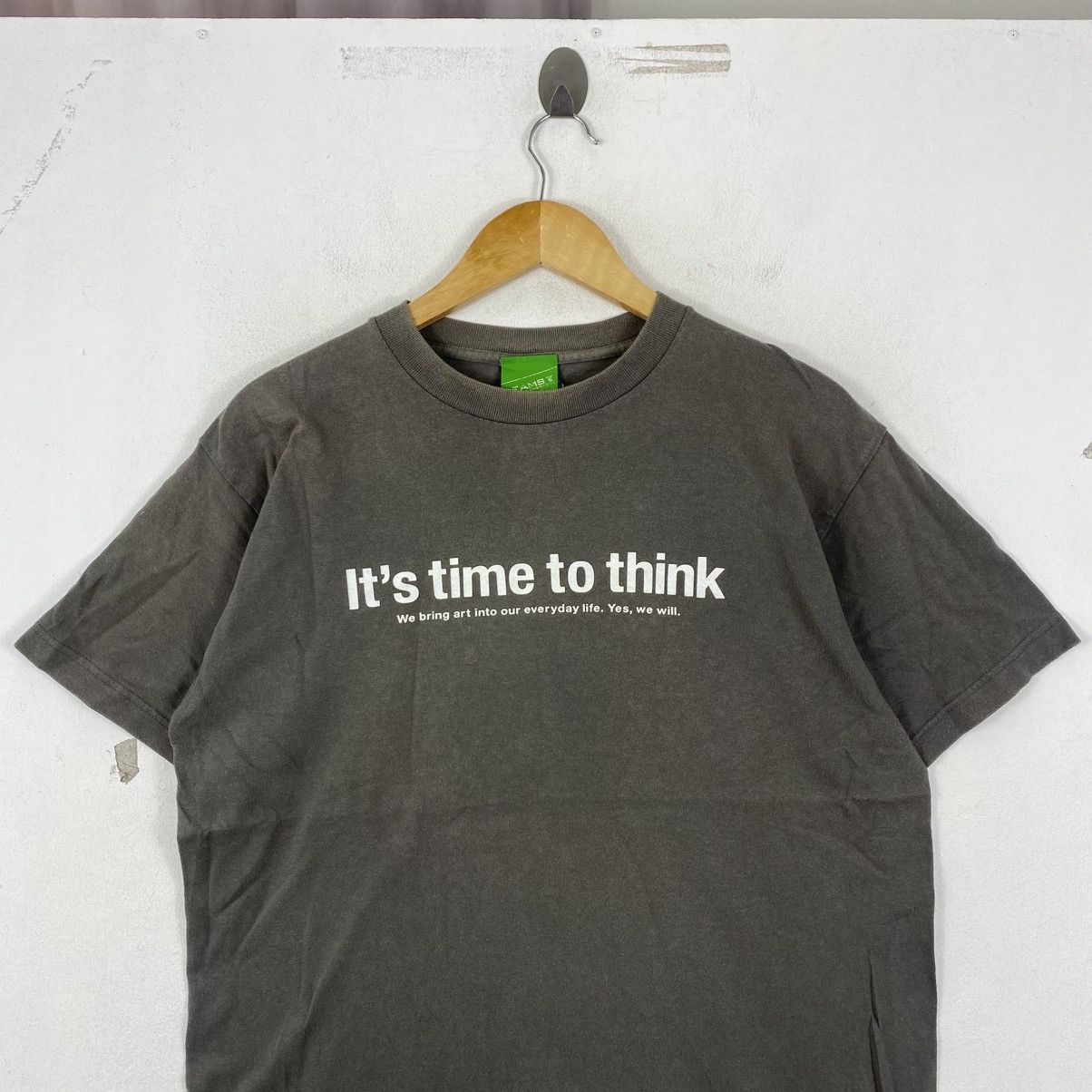Beams Plus VTG Beams T Art For Everyday Shirt L Faded Gray Japan Tee Size US L / EU 52-54 / 3 - 3 Thumbnail