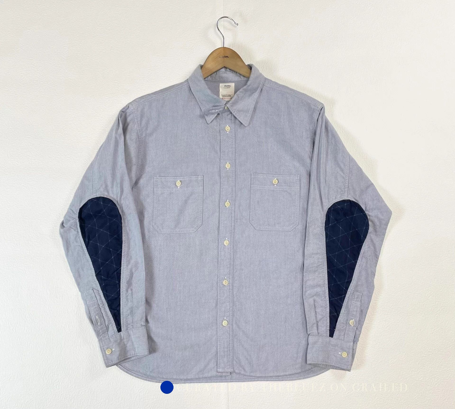 Visvim Multi-Color Long Sleeve Drip Shirt Size US S / EU 44-46 / 1 - 1 Thumbnail