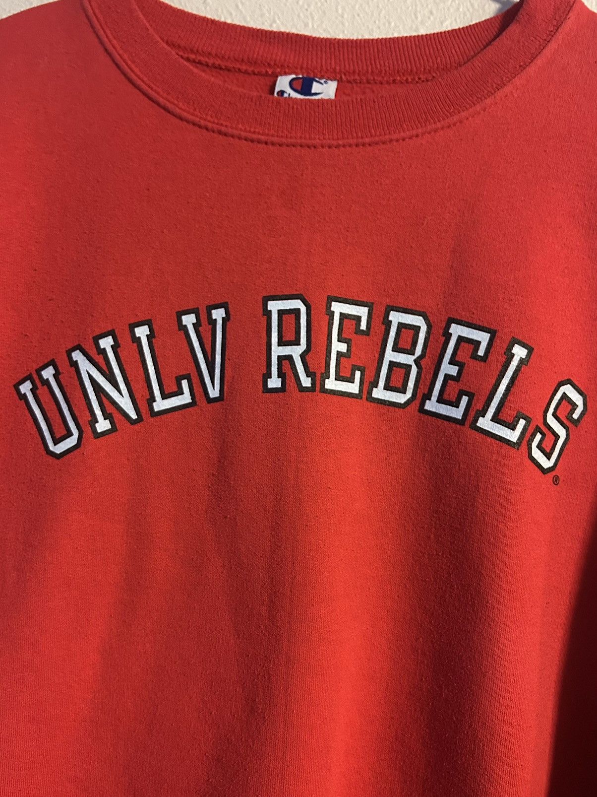 Champion Vintage 90s UNLV Rebels spell out crewneck XL Size US XL / EU 56 / 4 - 3 Thumbnail