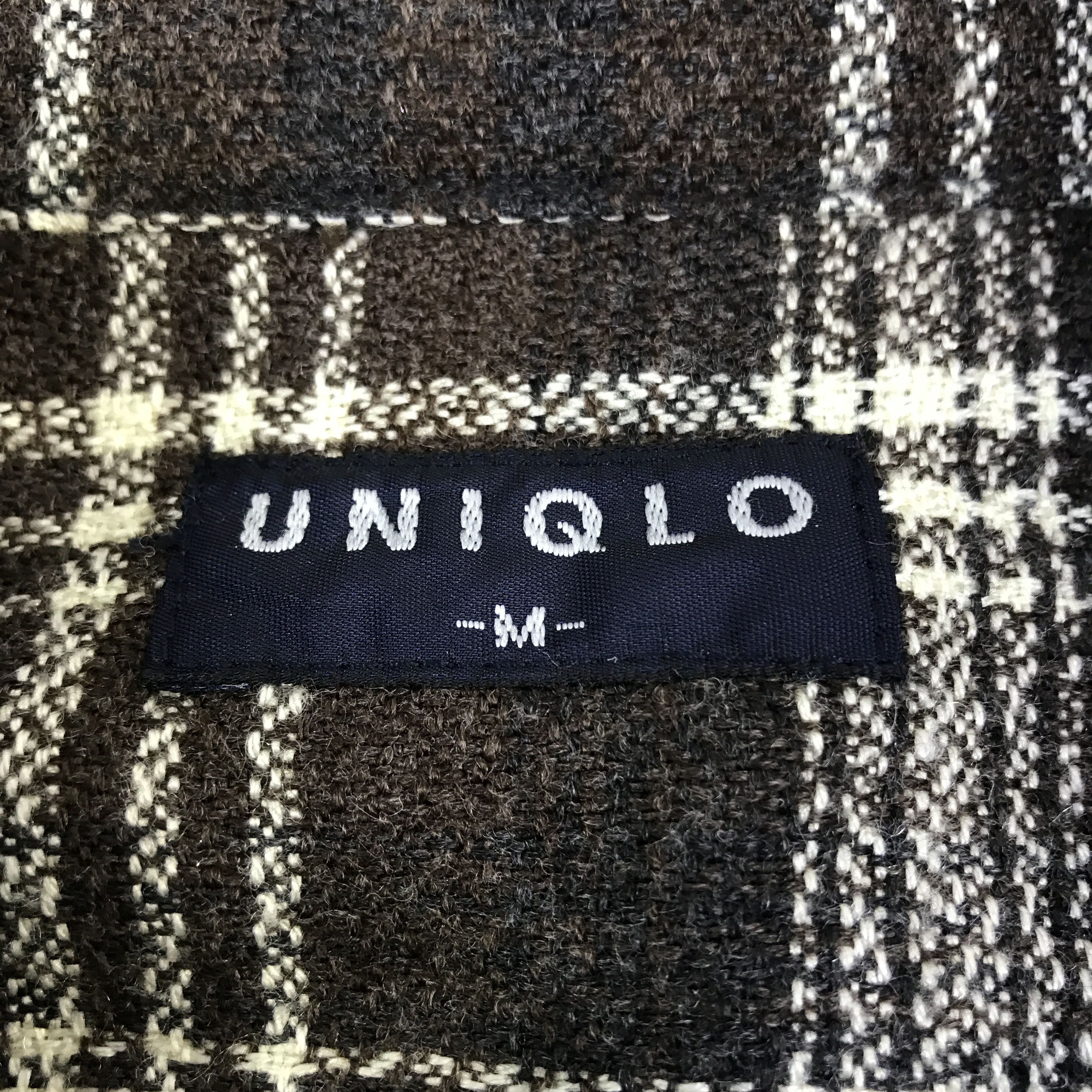 Uniqlo Vtg uniqlo tartan zip jacket K116B3 Size US M / EU 48-50 / 2 - 10 Thumbnail