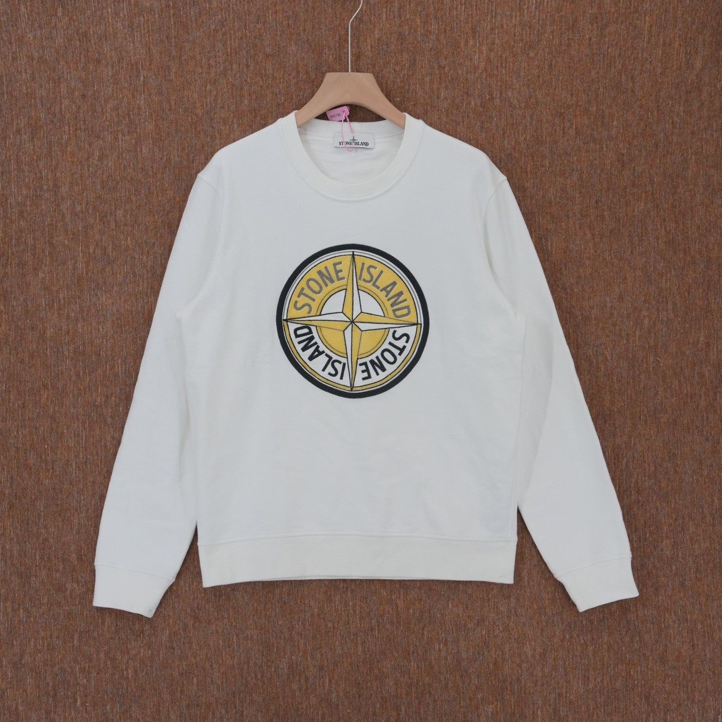 Stone Island Stone Island Embroidered White Long Sleeve Shirt l Men Size US L / EU 52-54 / 3 - 1 Thumbnail