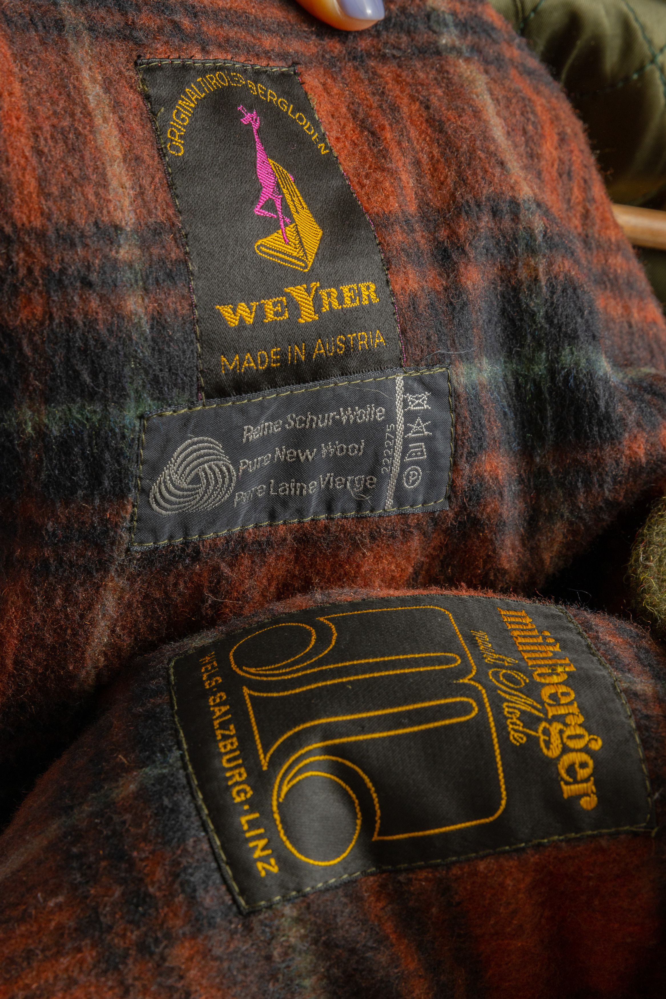 Vintage 80s Vintage Mens Made in Tyrol Heavy Coat 8715 Size US XL / EU 56 / 4 - 9 Thumbnail