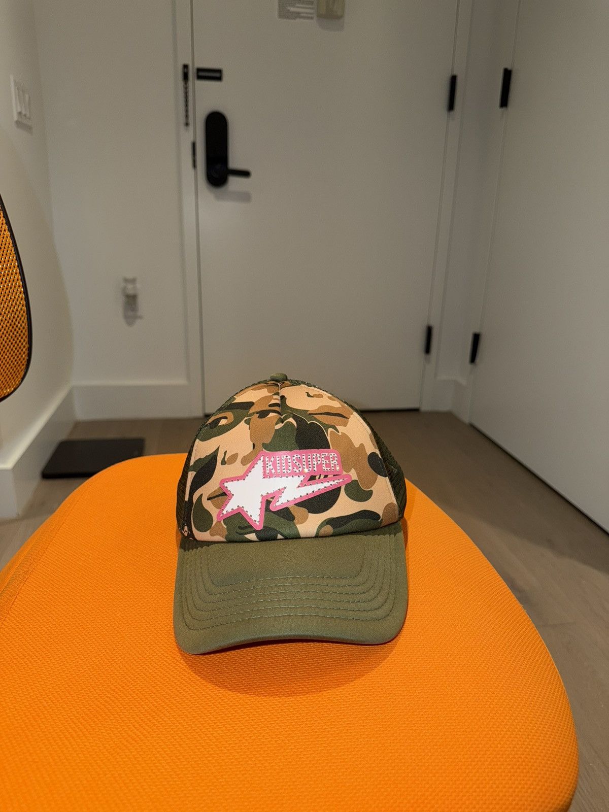 KidSuper Kid super Bape Camo Trucker Size ONE SIZE - 1 Thumbnail