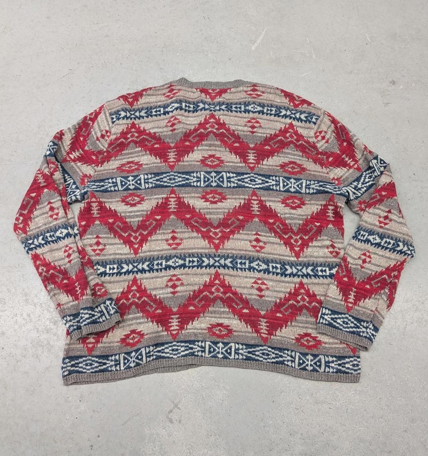 Polo Ralph Lauren 2000s Ralph Lauren Denim & Supply Aztec Pattern knit sweater Size US XXL / EU 58 / 5 - 2 Thumbnail