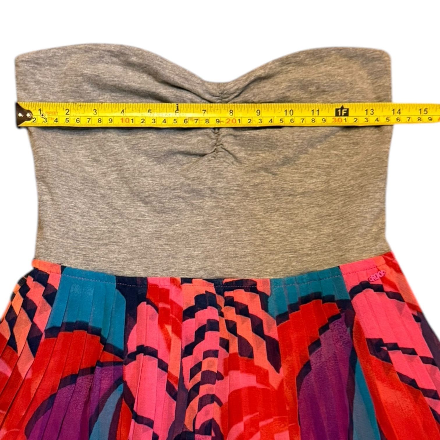 Other Roxy One Day Soon Strapless Summer Colorful Mini Dress Large Size L / US 10 / IT 46 - 4 Thumbnail