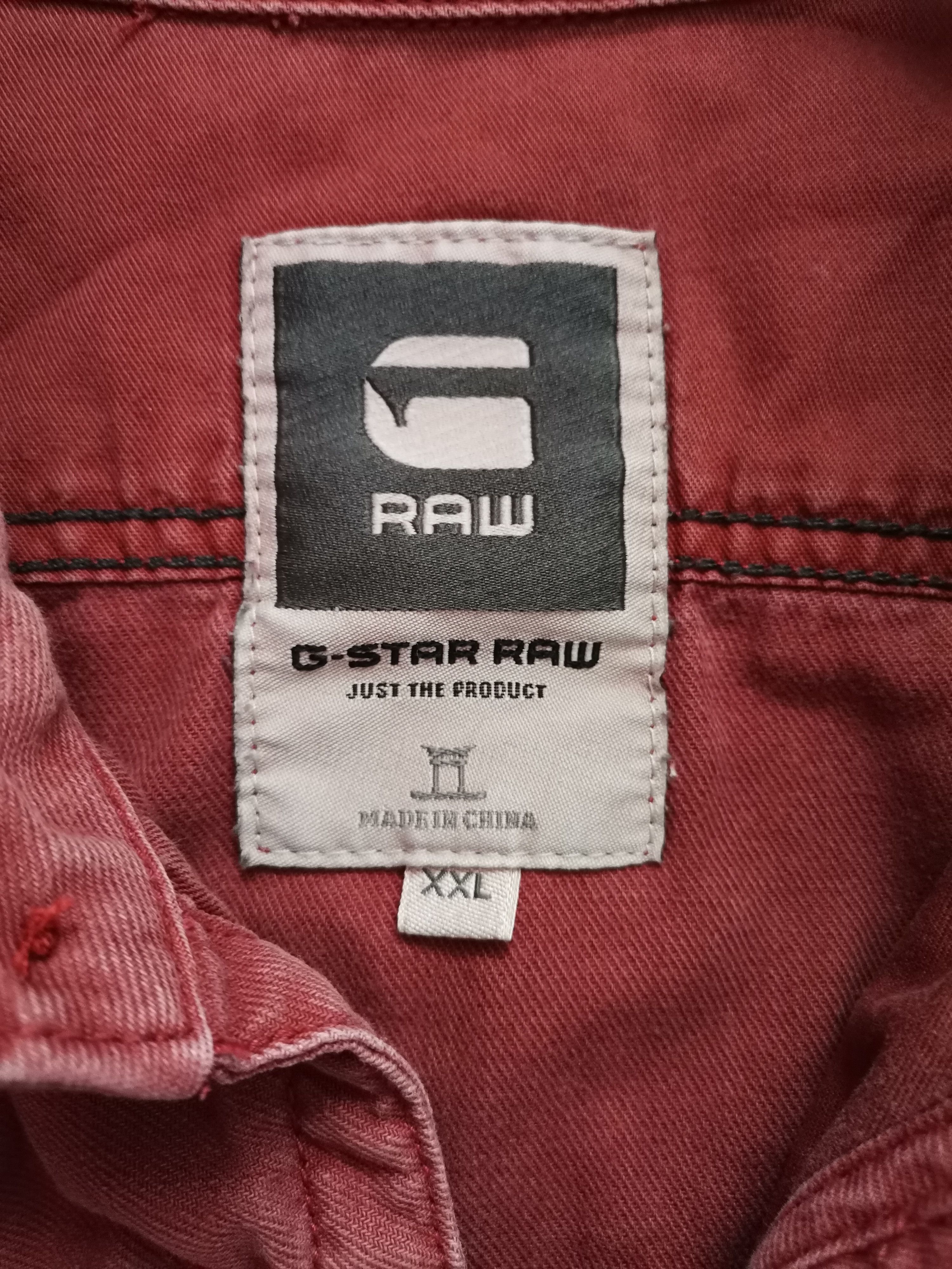 G-Star G-Star Raw Denim Shirt Size US XXL / EU 58 / 5 - 3 Thumbnail