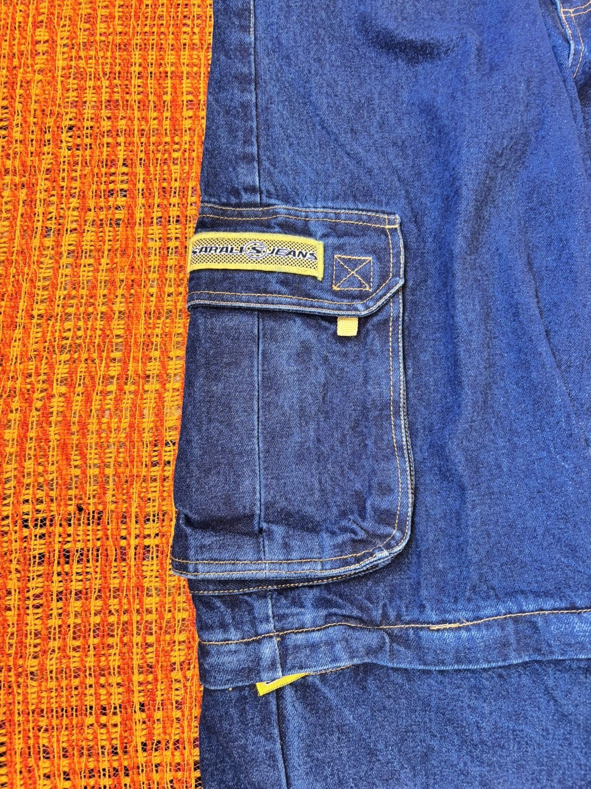 Other Crazy Vintage Y2K Sarali Baggy multi cargo jeans Size US 30 / EU 46 - 2 Thumbnail