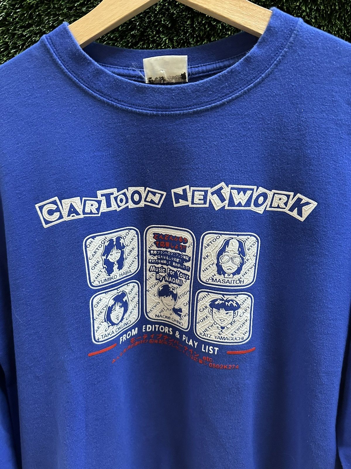 Vintage Vintage Cartoon Network Editors Crewneck Medium Size US M / EU 48-50 / 2 - 4 Thumbnail