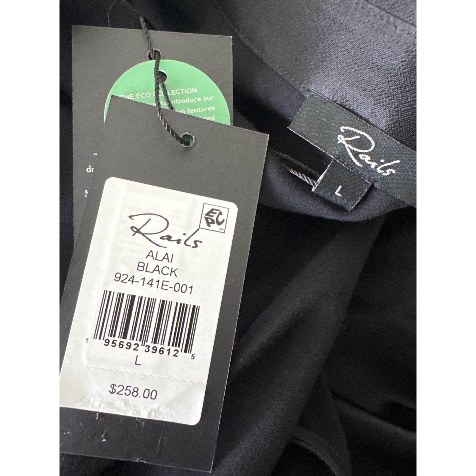 Rails RAILS Alai Dress In Black Size Large NWT Size L / US 10 / IT 46 - 5 Thumbnail