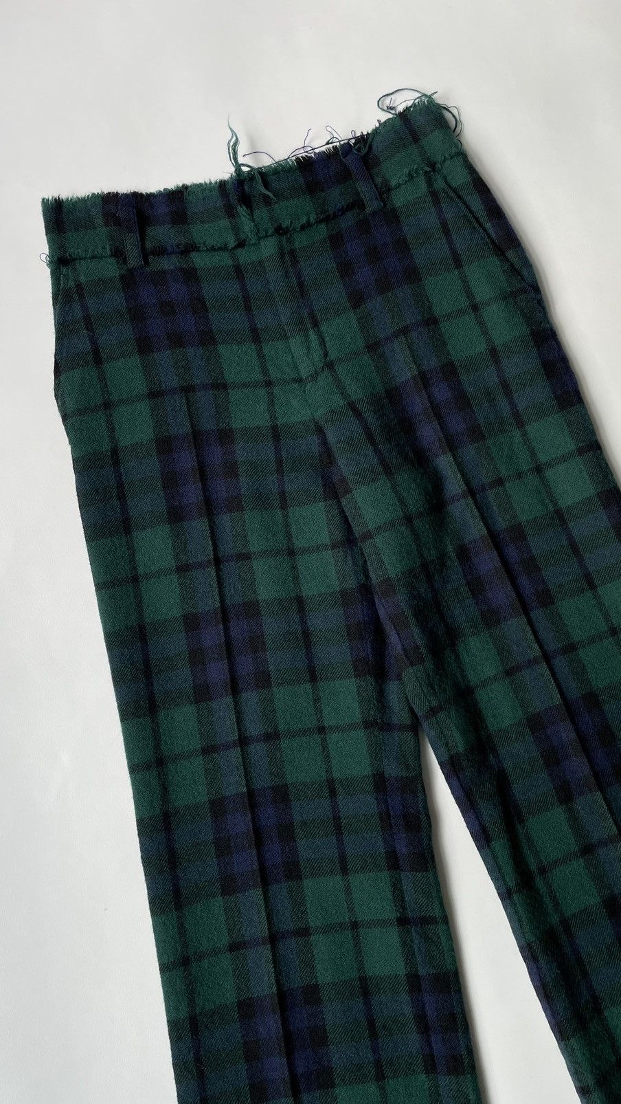 Comme des Garcons A/W 04 Tartan Check Wool Trousers Size 28" / US 6 / IT 42 - 8 Thumbnail