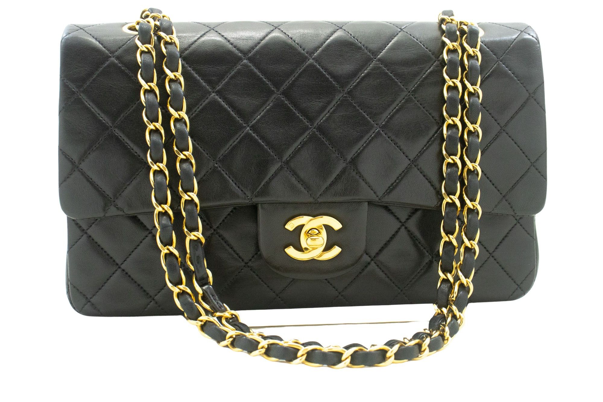 Chanel Black Leather Shoulder Bag (Pre-Owned) Size ONE SIZE - 1 Thumbnail