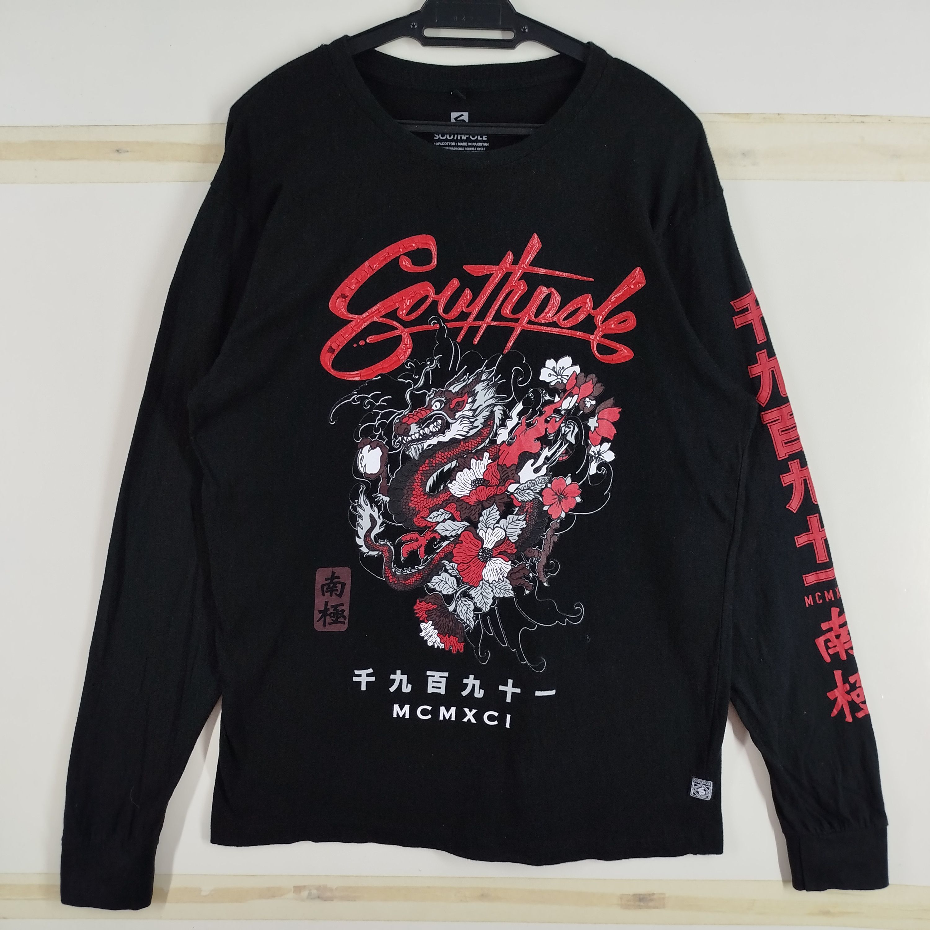 Designer × Japanese Brand × Southpole Southpole Big Spell Out Big Print Dragon Size US M / EU 48-50 / 2 - 2 Thumbnail