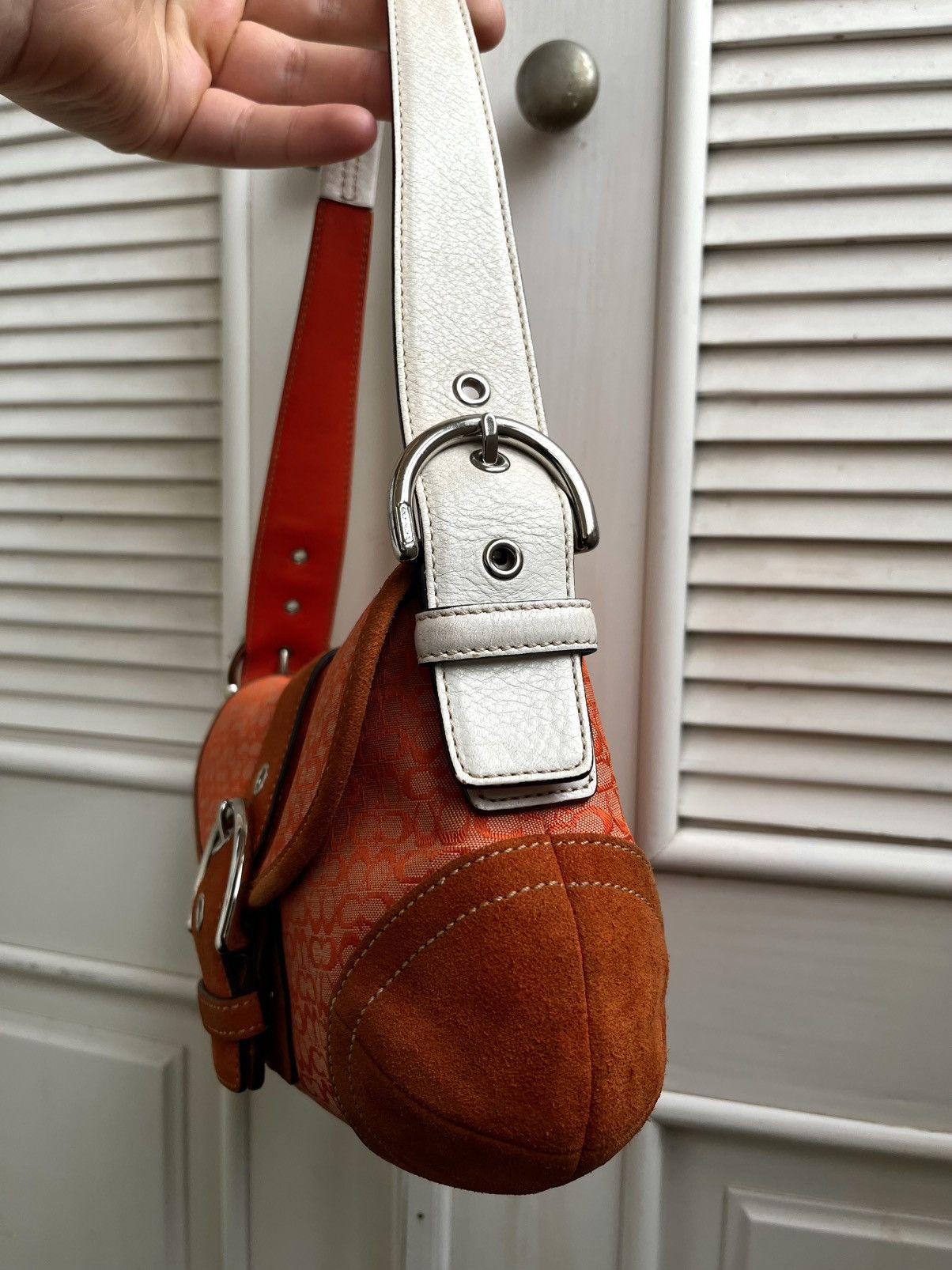 COACH Soho One Shoulder Bag Rare Orange Color Vintage Y2K vintage 