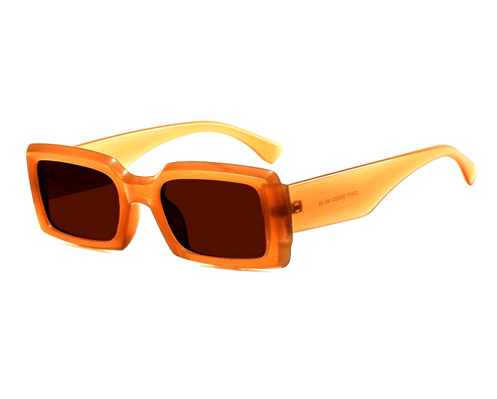 Vintage Vintage Square Candy Clear Aviation Sunglasses Hippie Rave Size ONE SIZE - 1 Thumbnail