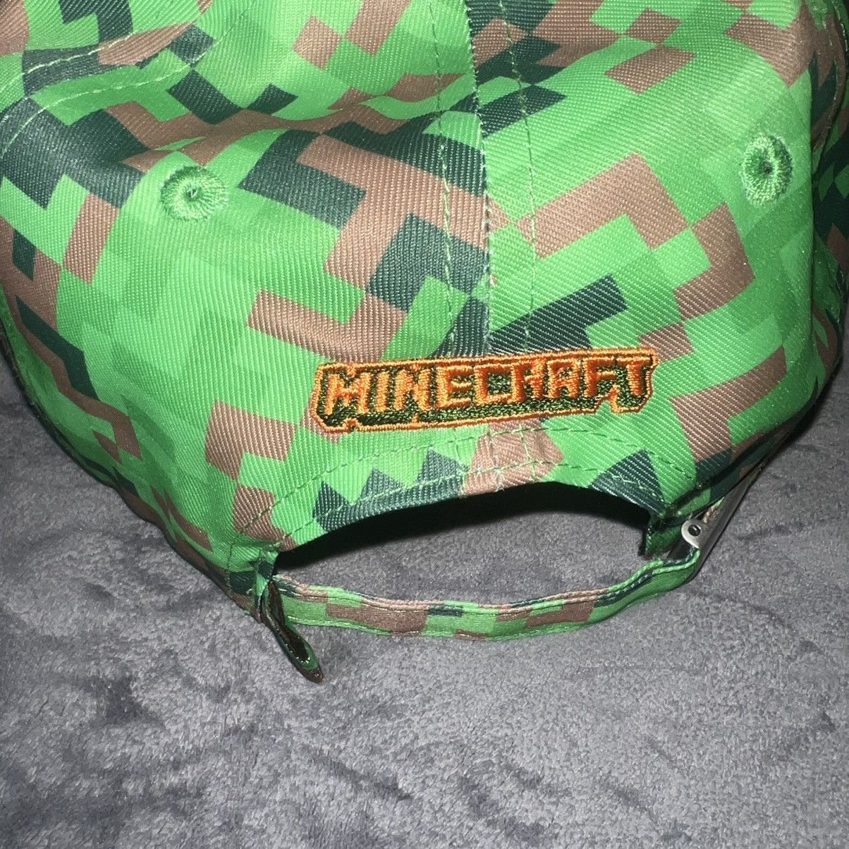 Anti Social Social Club NEW Minecraft x Anti Social Social Club Pixel Camo 6P Hat Size ONE SIZE - 5 Thumbnail