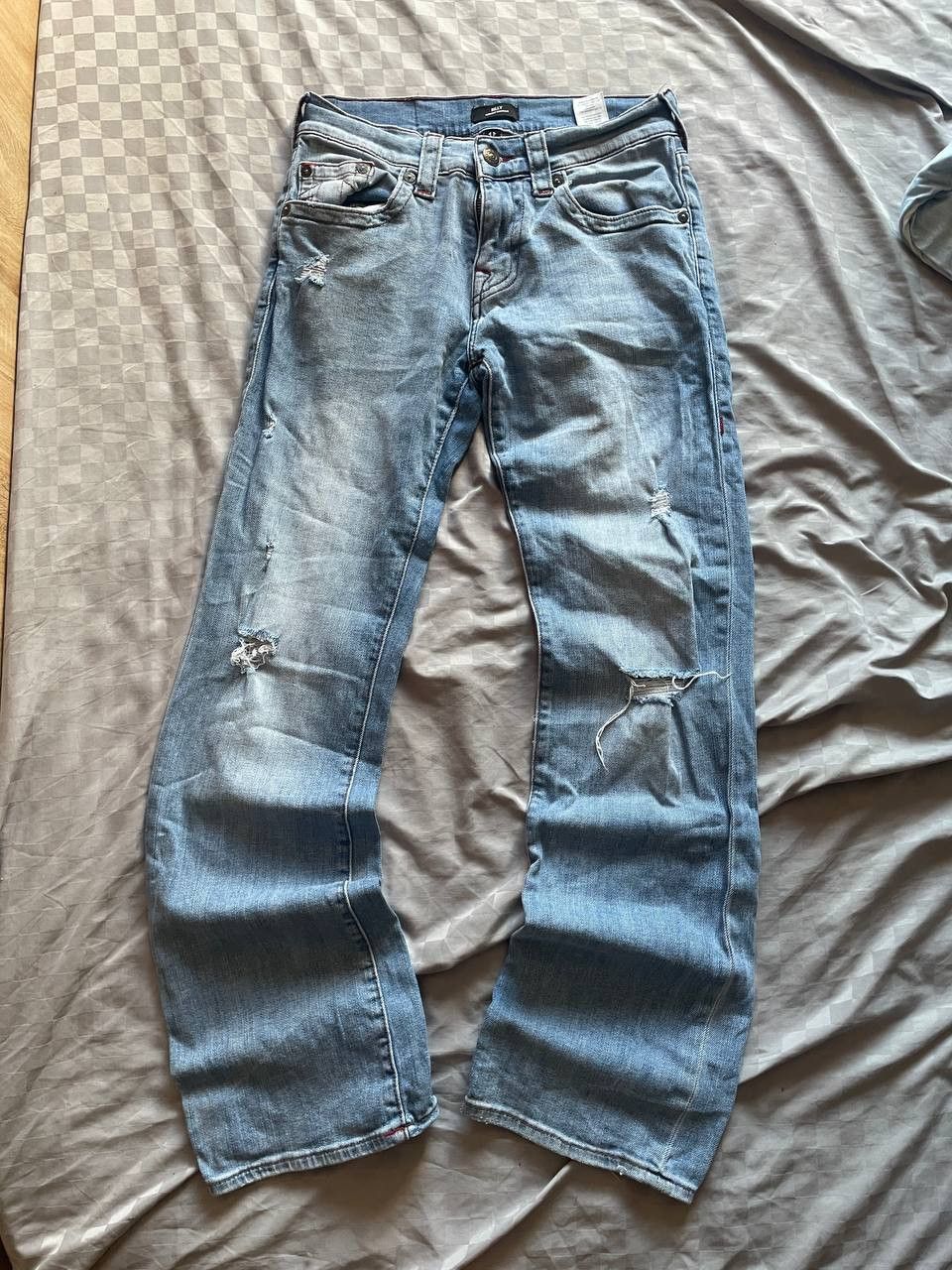True Religion Vintage Distressed True Religion Jeans Rare Hype Japanese Size US 29 - 5 Thumbnail