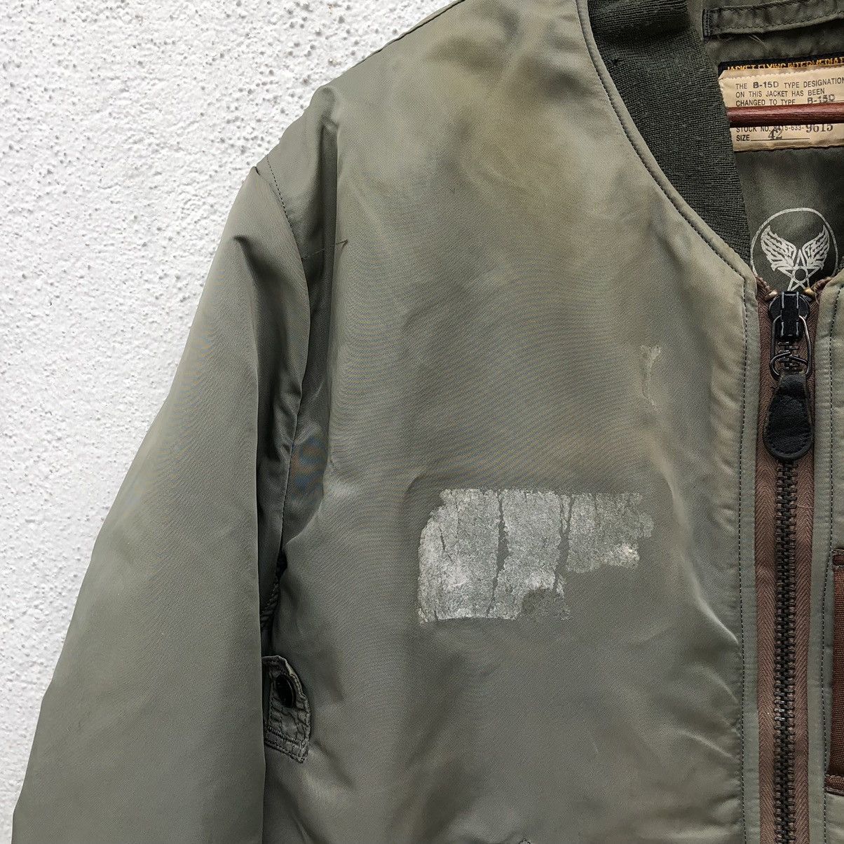 Vintage Vintage U.S. Air Force B-15D Intermediate Ma-1 Bomber Jacket Size US L / EU 52-54 / 3 - 17 Thumbnail