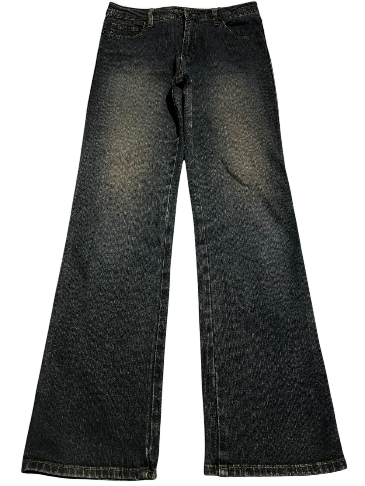 Japanese Brand × Vintage Vtg Japanese Brand Slim Fit Faded Jeans Denim Size US 30 / EU 46 - 1 Thumbnail
