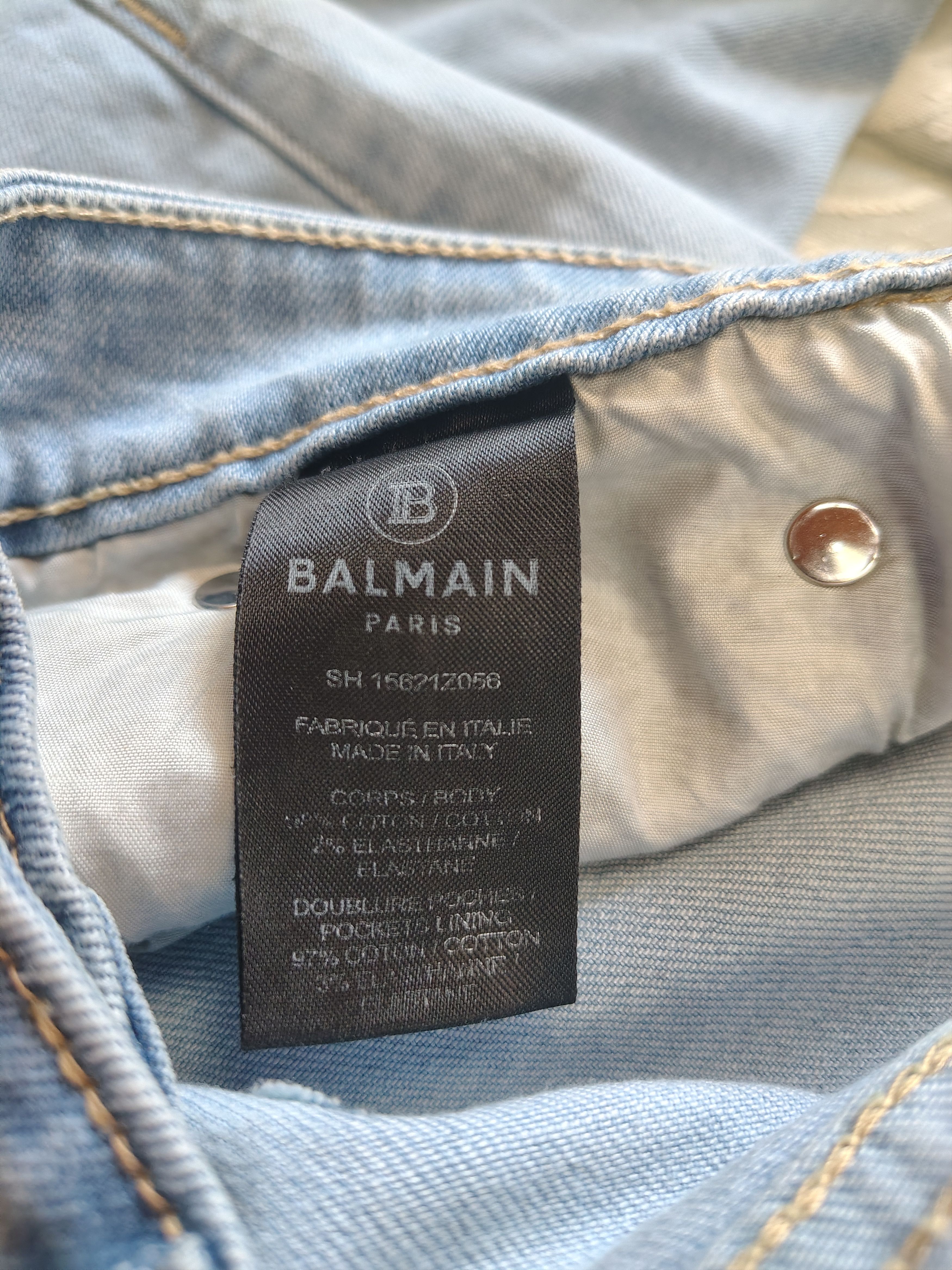 Balmain SS/22 Balmain Flare Jeans Size US 30 / EU 46 - 11 Thumbnail