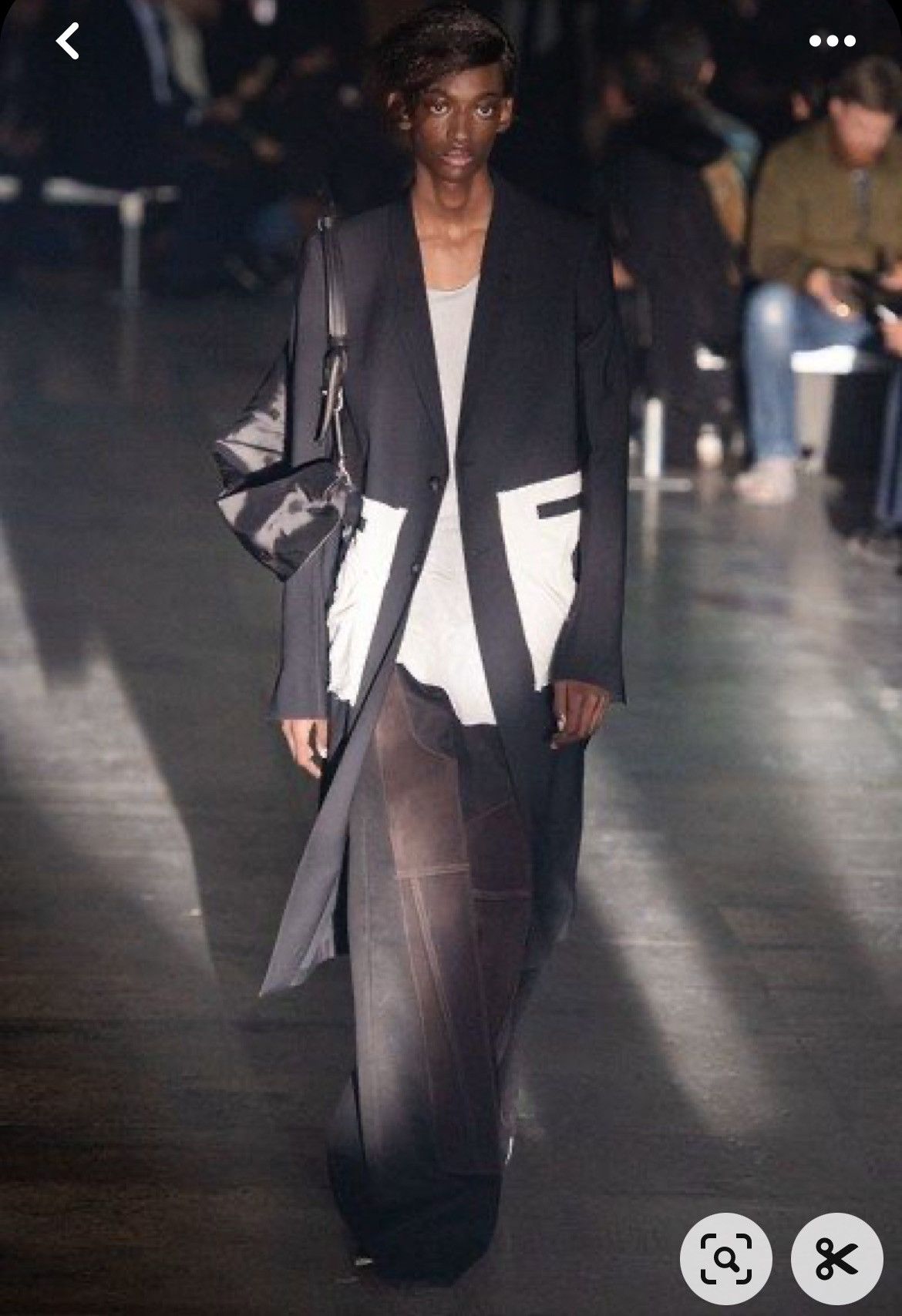 Rick Owens Rick owens extreme soft blazer Size 50S - 3 Thumbnail