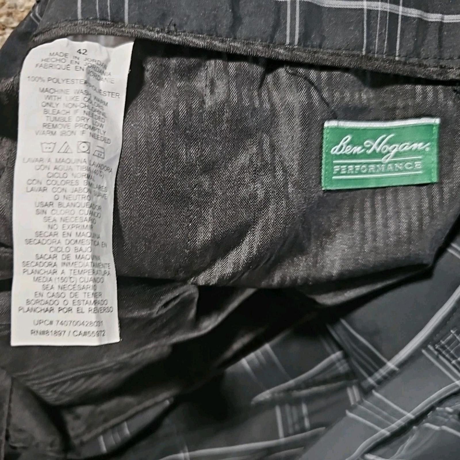Other Ben Hogan Performance Black Windowpane 42 Shorts Size US 42 / EU 58 - 3 Thumbnail
