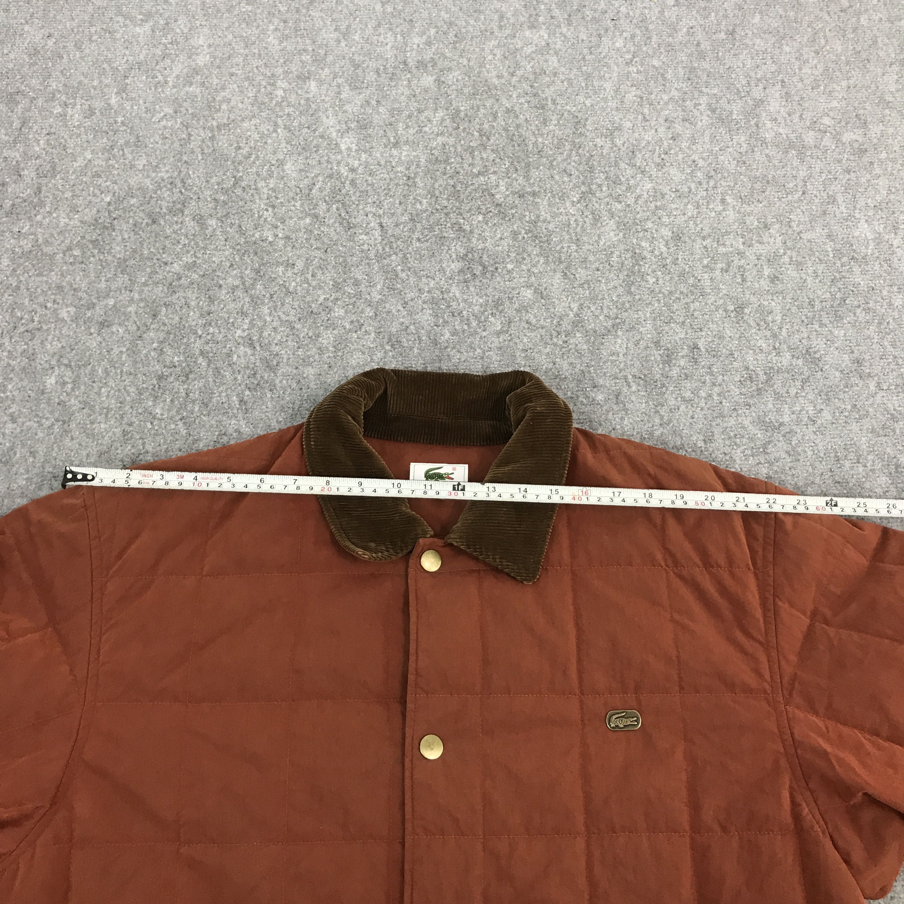 Lacoste × Vintage LACOSTE LONG SNAP BUTTON JACKET Size US XL / EU 56 / 4 - 9 Thumbnail