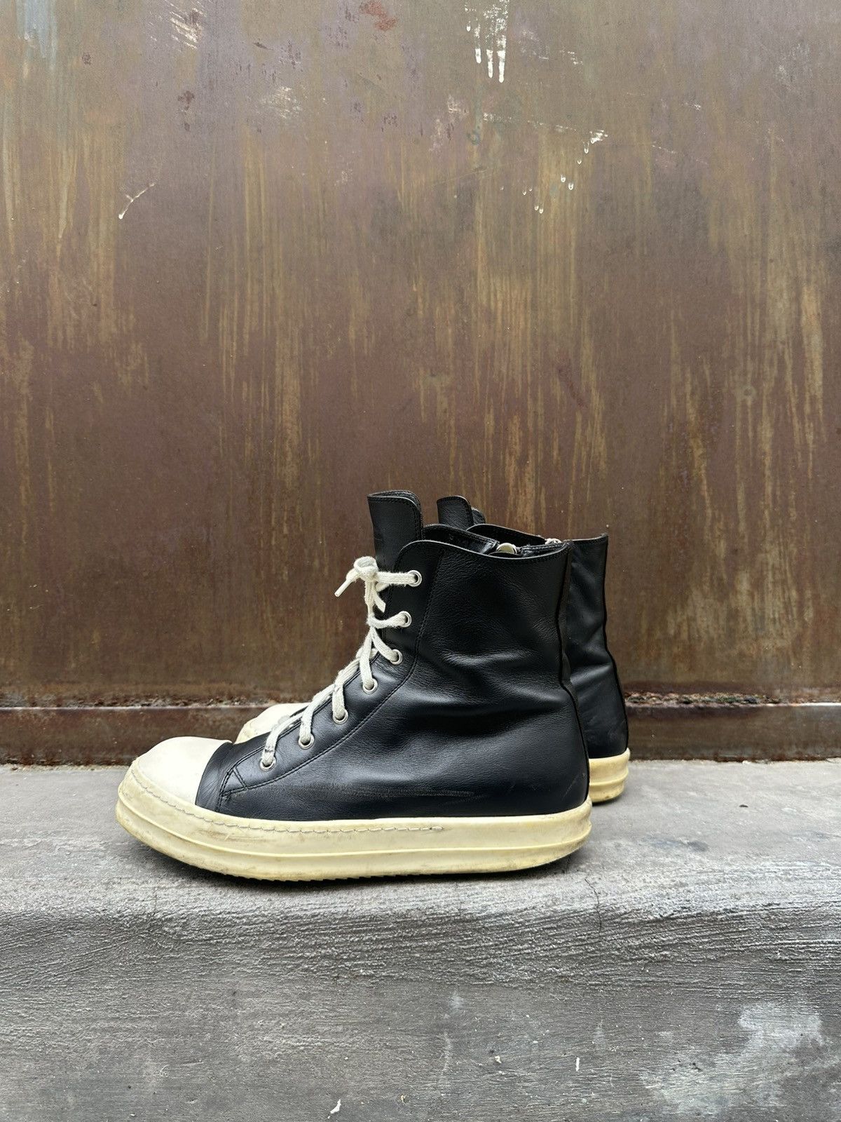 Rick Owens Rick owens ramones Size US 8 / EU 41 - 1 Thumbnail