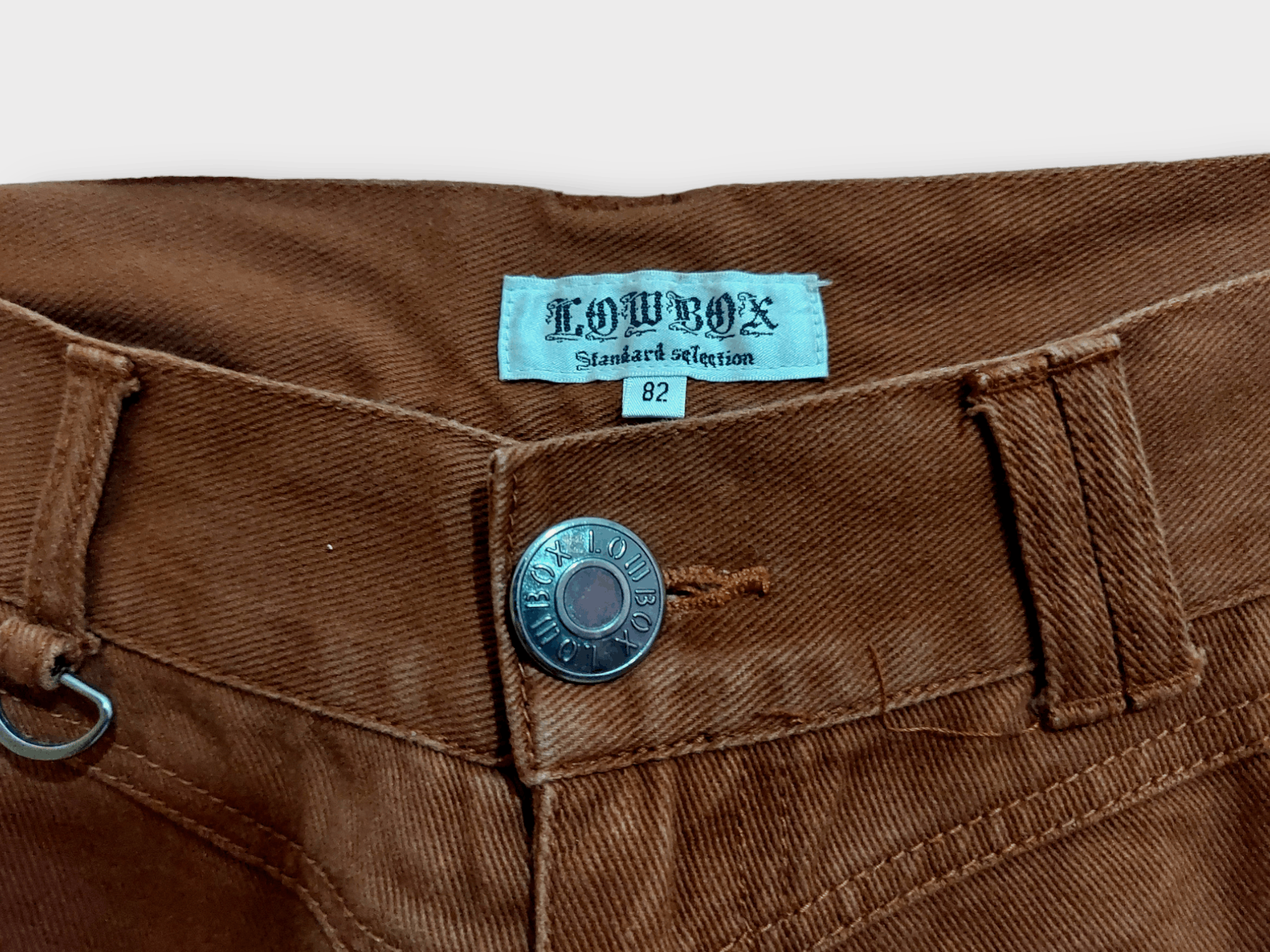 LOWBOX Lowbox Faded Buckle Back Jeans Size US 30 / EU 46 - 9 Thumbnail