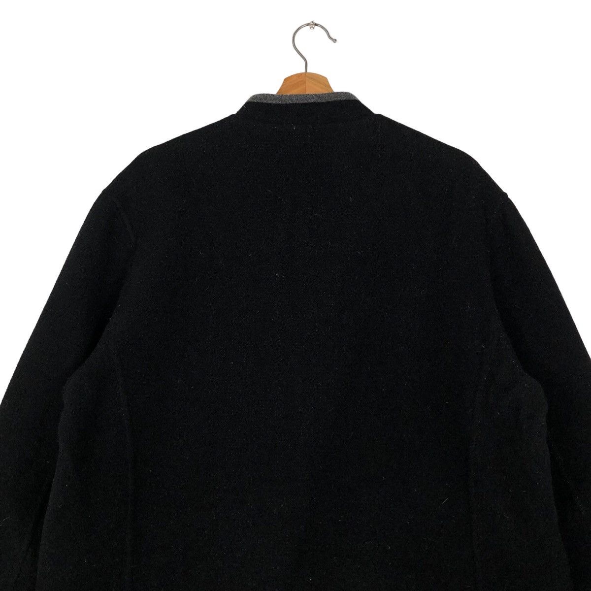 Japanese Brand 🔥Vintage Wool Work Jacket Button Karl Helmut Big Logo Size US M / EU 48-50 / 2 - 9 Thumbnail