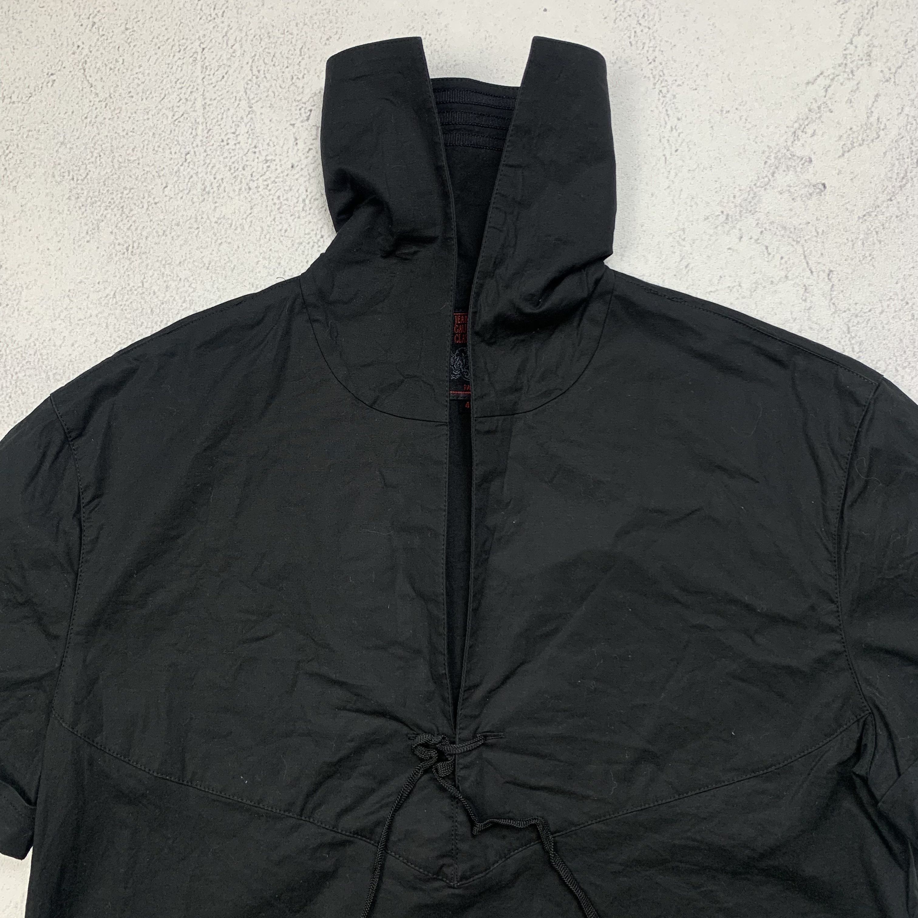 JPG Gaultier Black Collared Shirt