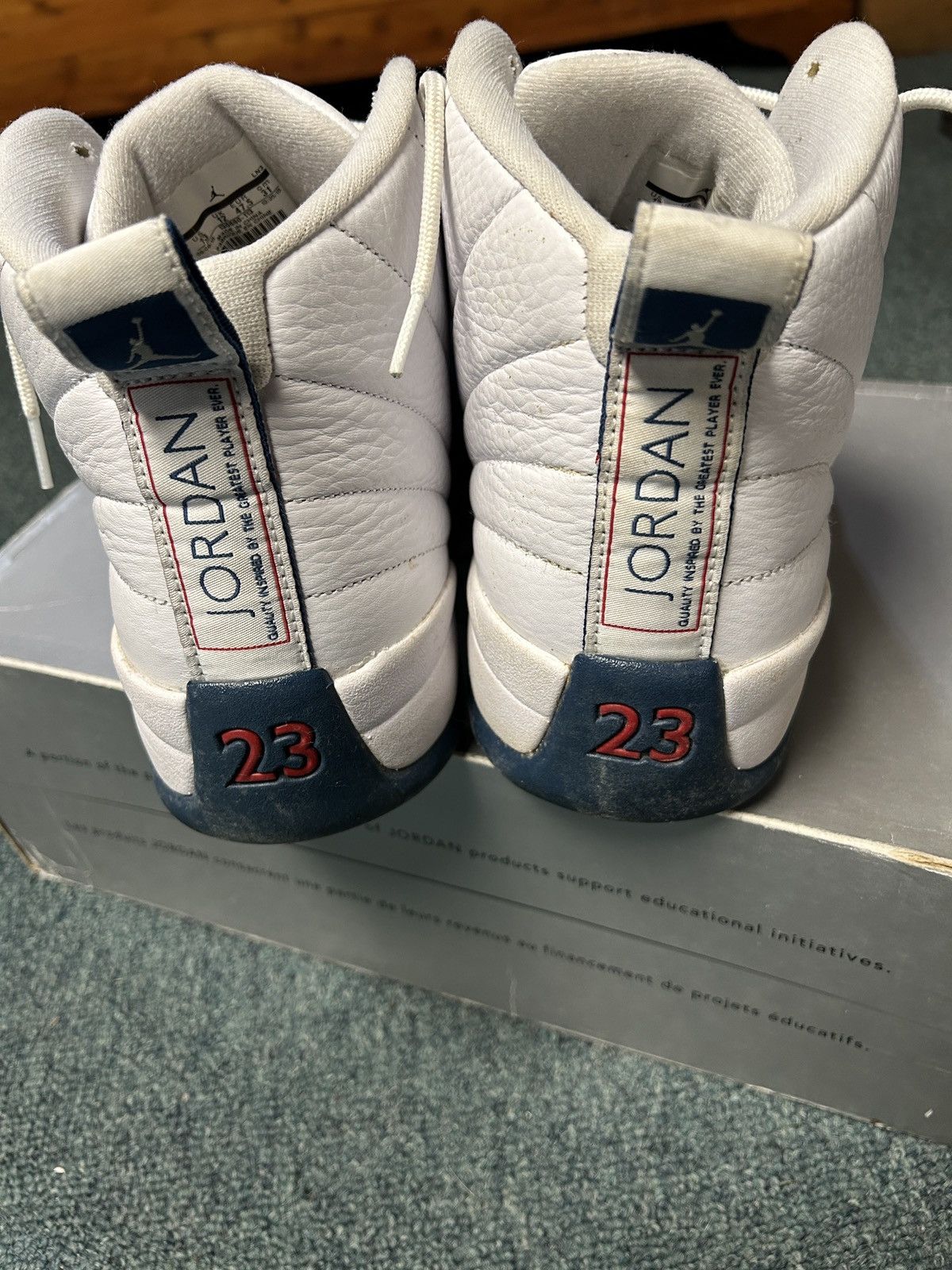 Jordan Brand 2016 Air Jordan 12 “French Blue” Size US 13 / EU 46 - 4 Thumbnail