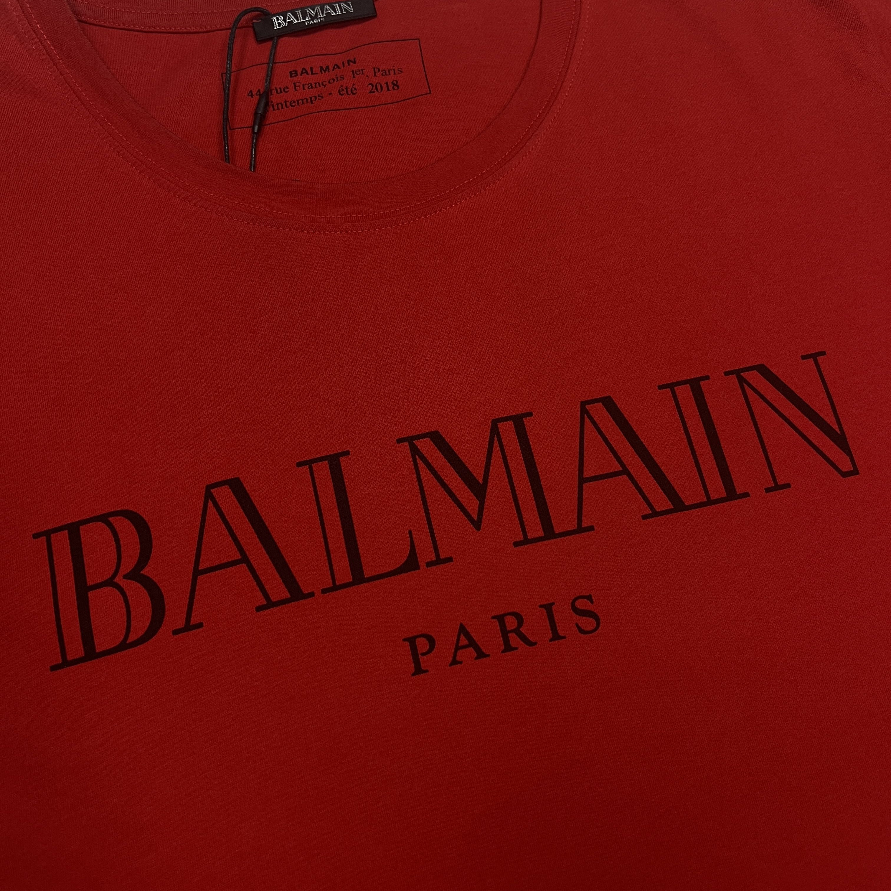 Balmain Balmain Logo T-Shirt Size US XXL / EU 58 / 5 - 3 Thumbnail