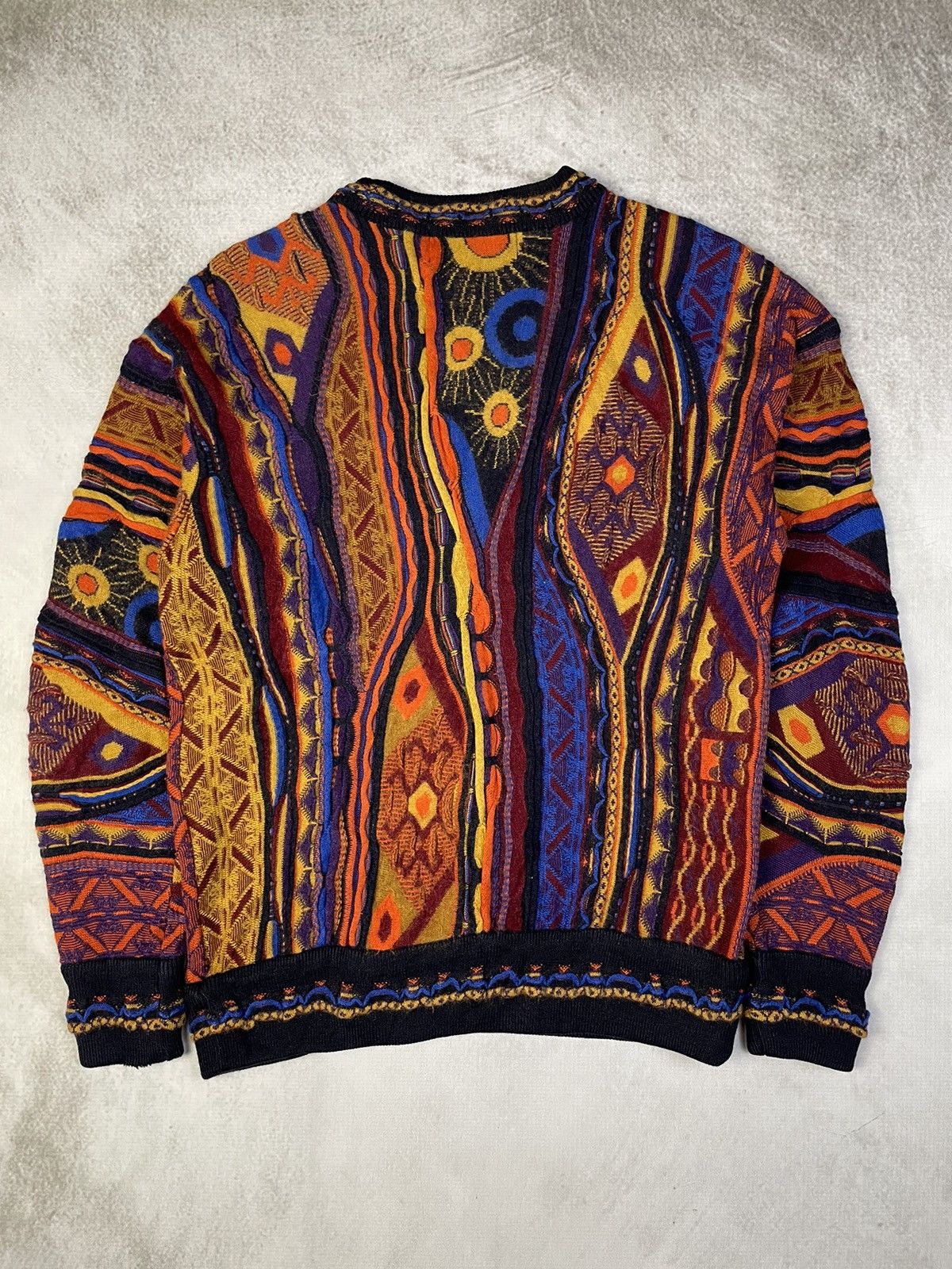 Coogi Lagache 🇯🇵 3D Knit Coogi Style Sweater Size US M / EU 48-50 / 2 - 7 Thumbnail