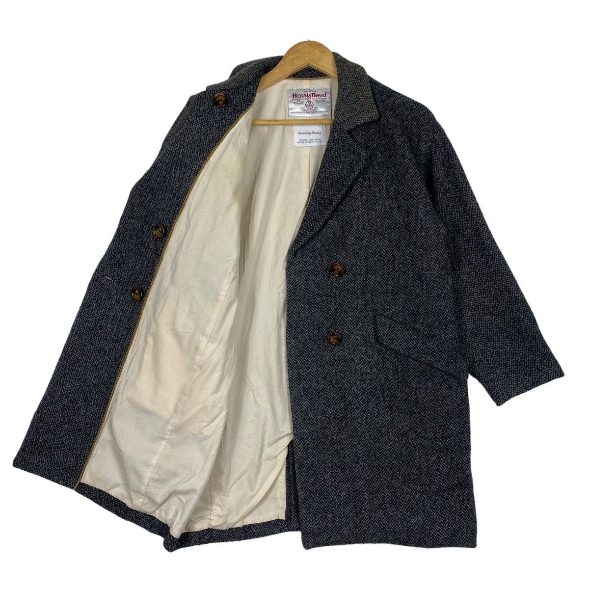 Harris Tweed Harris Tweed X Seventy Sunday wool jacket coat Size L / US 10 / IT 46 - 8 Thumbnail