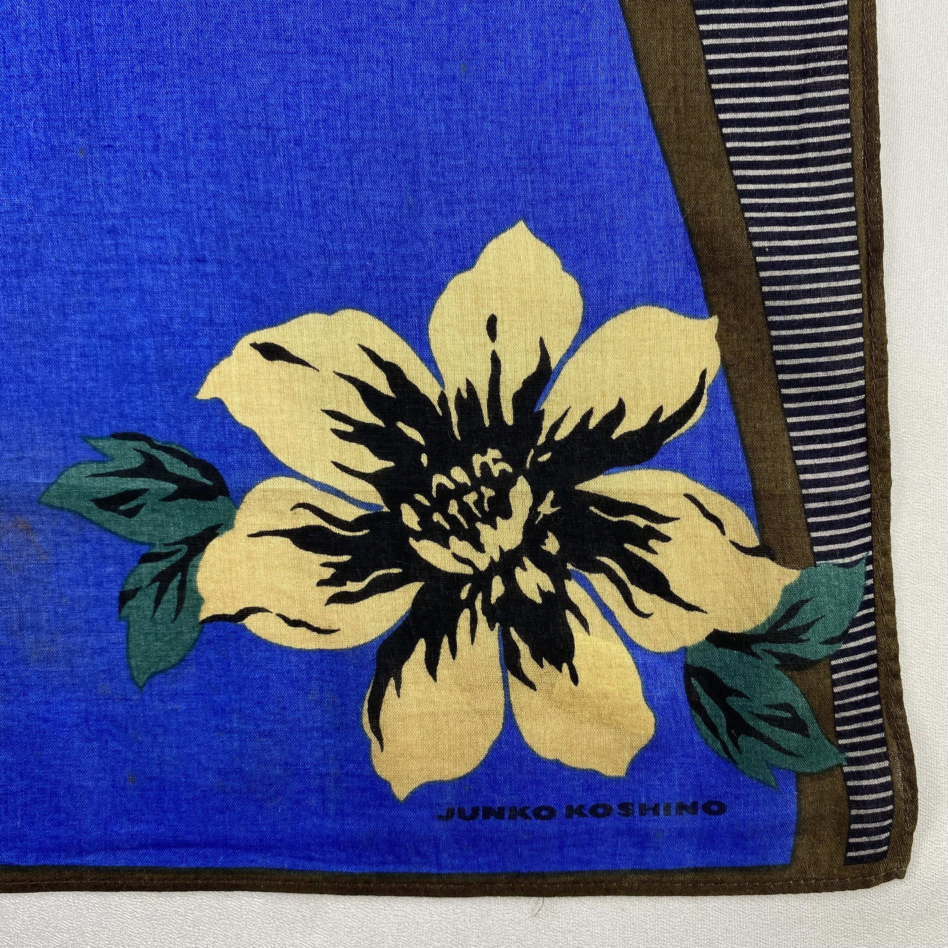 Vintage Junko Koshino Handkerchief / Neckerchief / Bandana-P1717 Size ONE SIZE - 3 Thumbnail