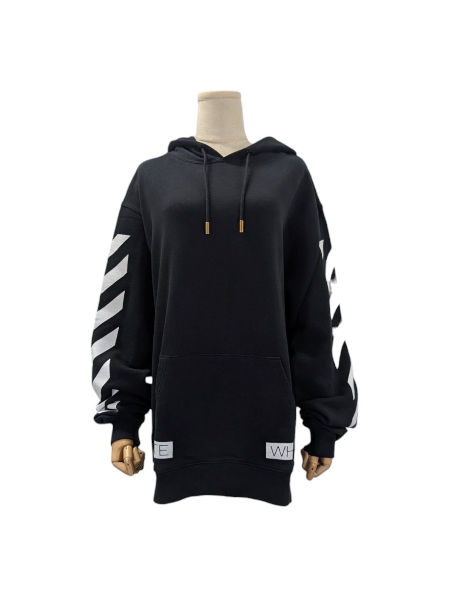 Off White Blue Collar Hoodie | Grailed