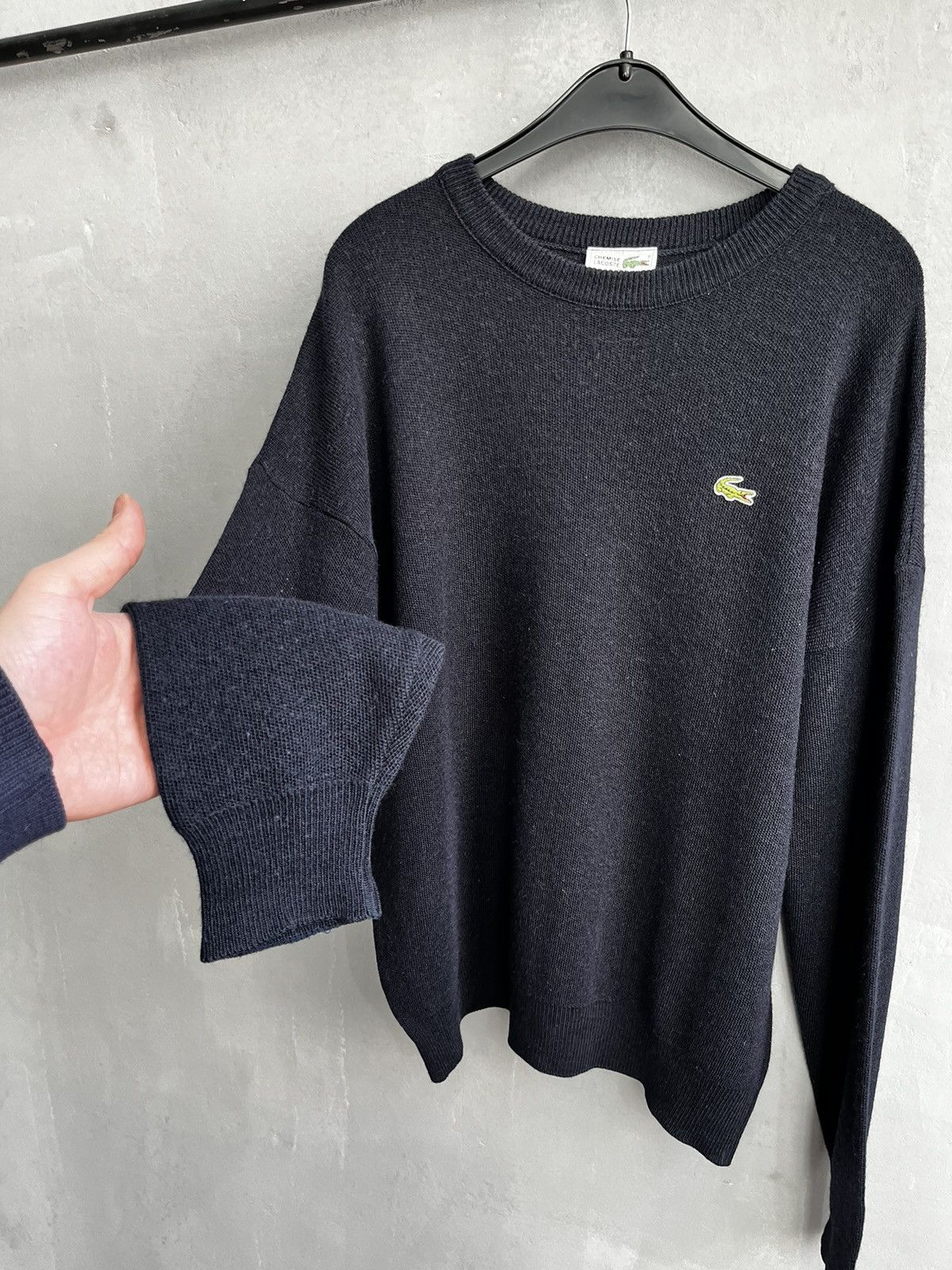 Lacoste × Vintage Lacoste knit sweater vintage France Size US L / EU 52-54 / 3 - 5 Thumbnail