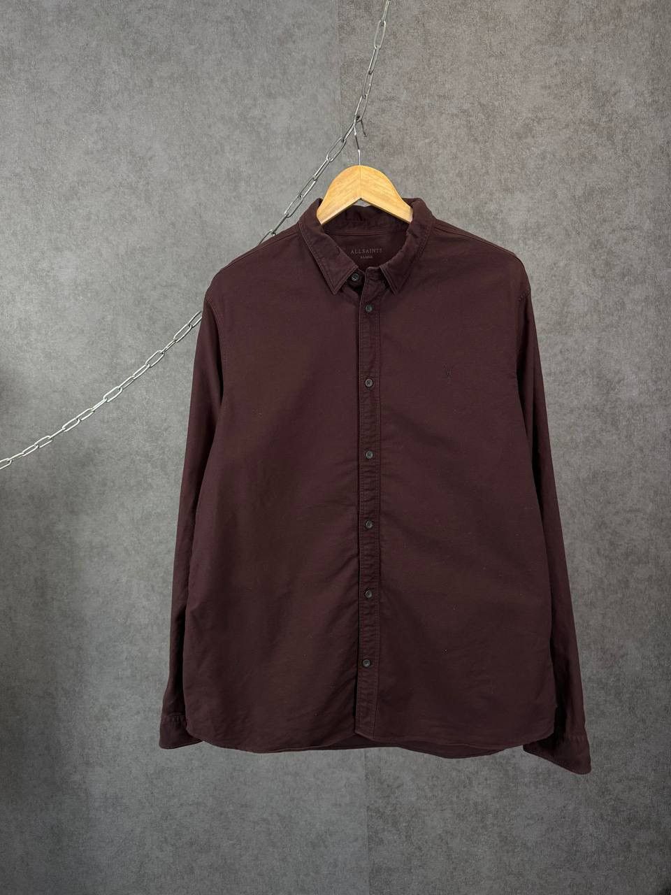 Allsaints Allsaints designer logo shirt Size US XL / EU 56 / 4 - 1 Thumbnail