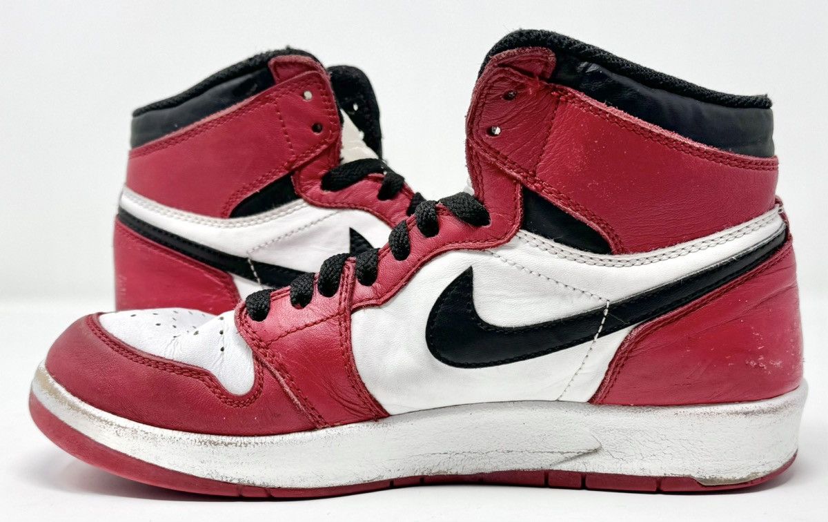 Jordan Brand × Nike Nike Air Jordan 1 1.5 Retro High Chicago GS size 5.5Y Size US 5.5 / EU 38 - 8 Thumbnail
