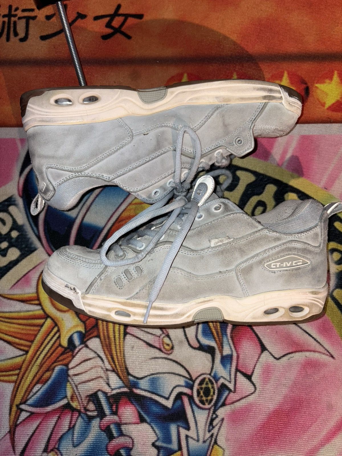 Globe Vintage Rare Globe CT-IV Chet Thomas Light Blue Skate Shoes Size US 11 / EU 44 - 2 Thumbnail