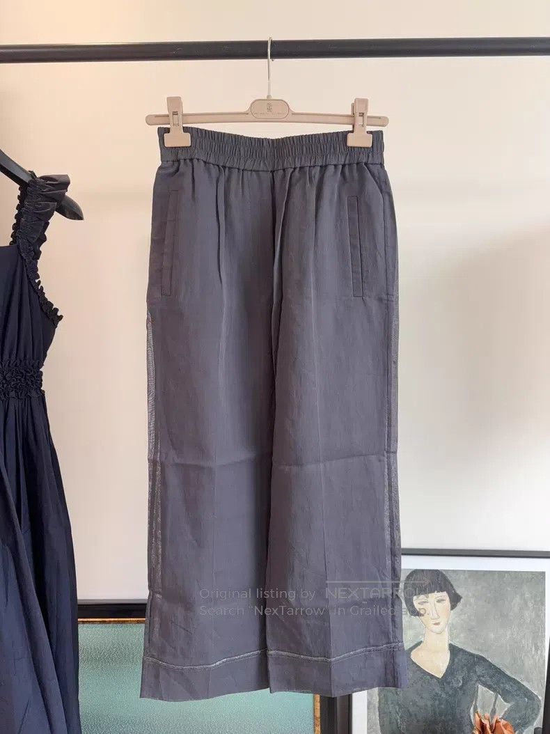 Brunello Cucinelli Brunello Cucinelli Studded Pants Size 26" / US 2 / IT 38 - 1 Thumbnail