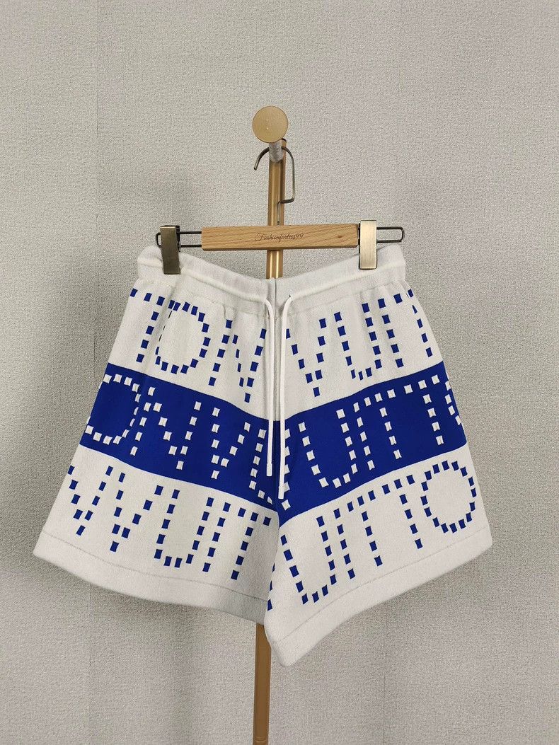 Louis Vuitton LV Knit Shorts with Original Tags - dmc Size US 39 - 1 Thumbnail