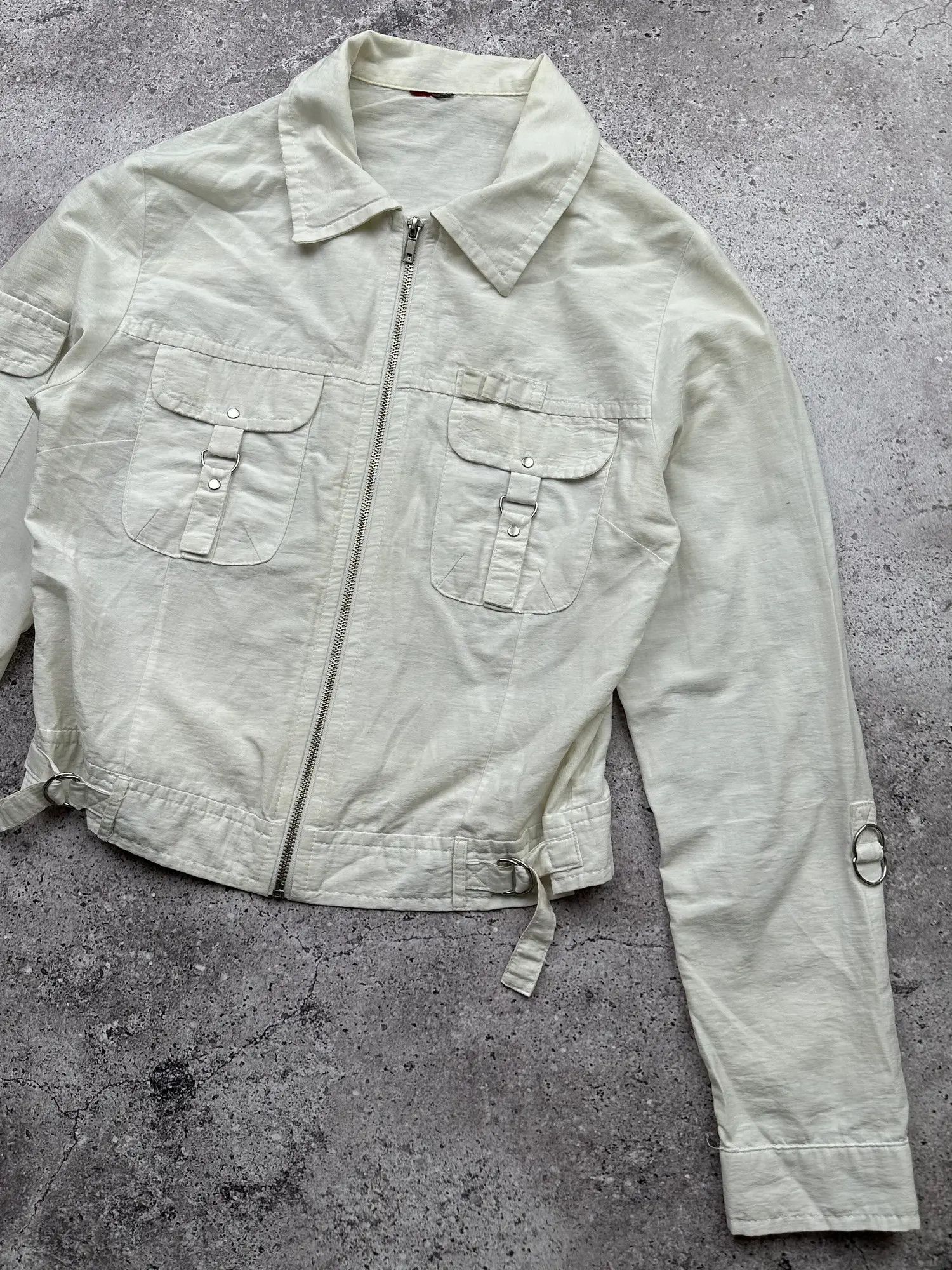 Japanese Brand Vintage Bondage Cropped Jacket C154(V134)(E8) Size S / US 4 / IT 40 - 3 Thumbnail