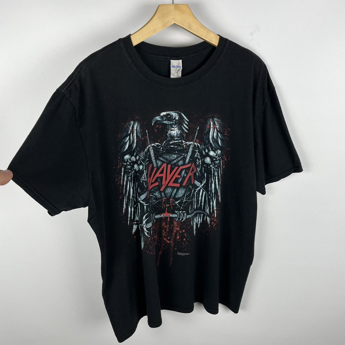 Band Tees Vintage Slayer rare metal rock band tee 90’s Size US XL / EU 56 / 4 - 4 Thumbnail