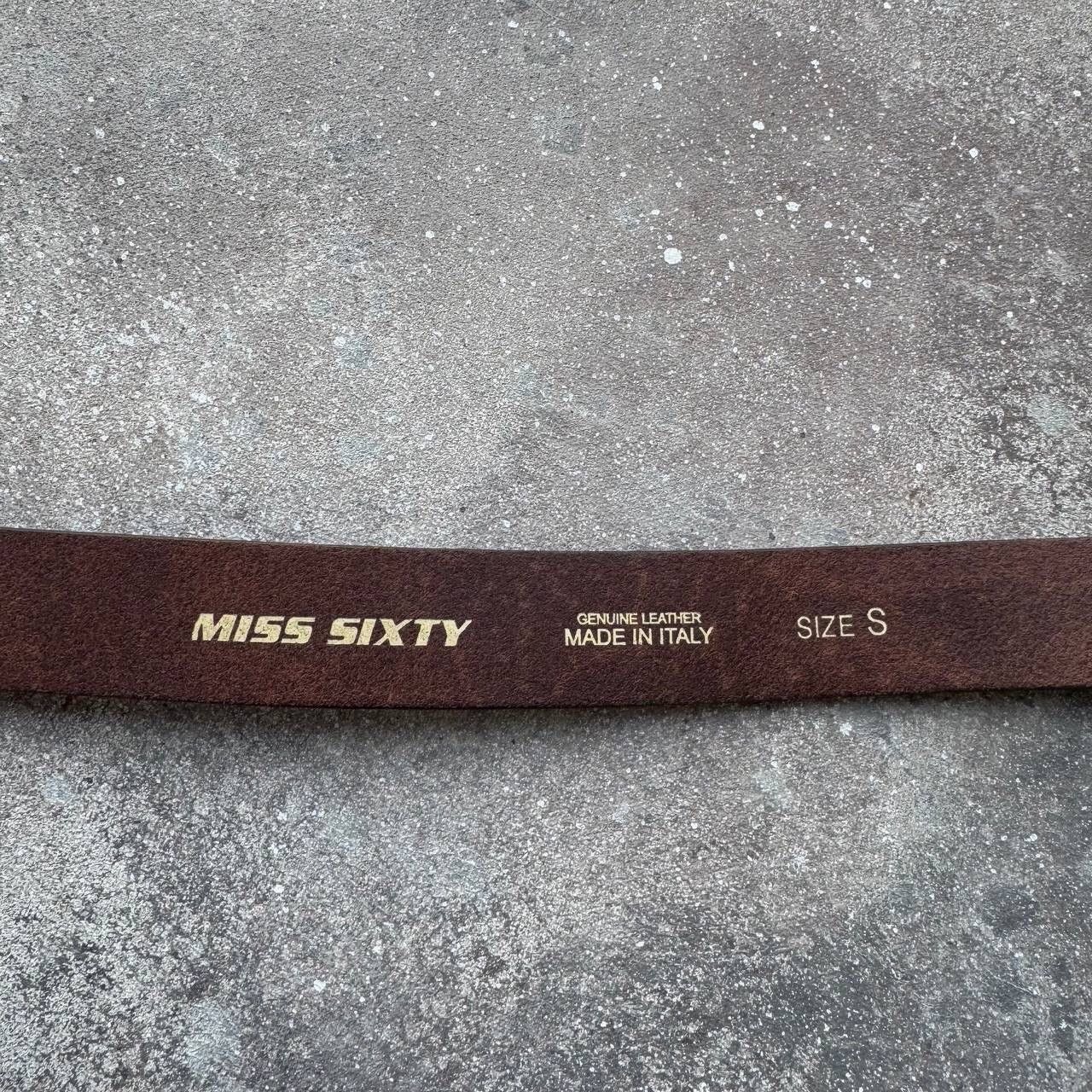 Miss Sixty Miss Sixty Vintage Y2K Super Sexy Leather Belt Size ONE SIZE - 6 Thumbnail