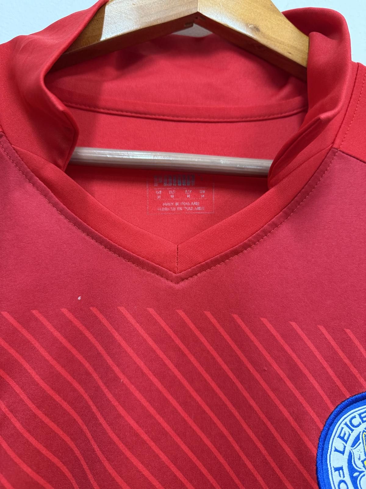 Puma Leicester City Football Club Red Soccer Jersey Size ONE SIZE - 2 Thumbnail