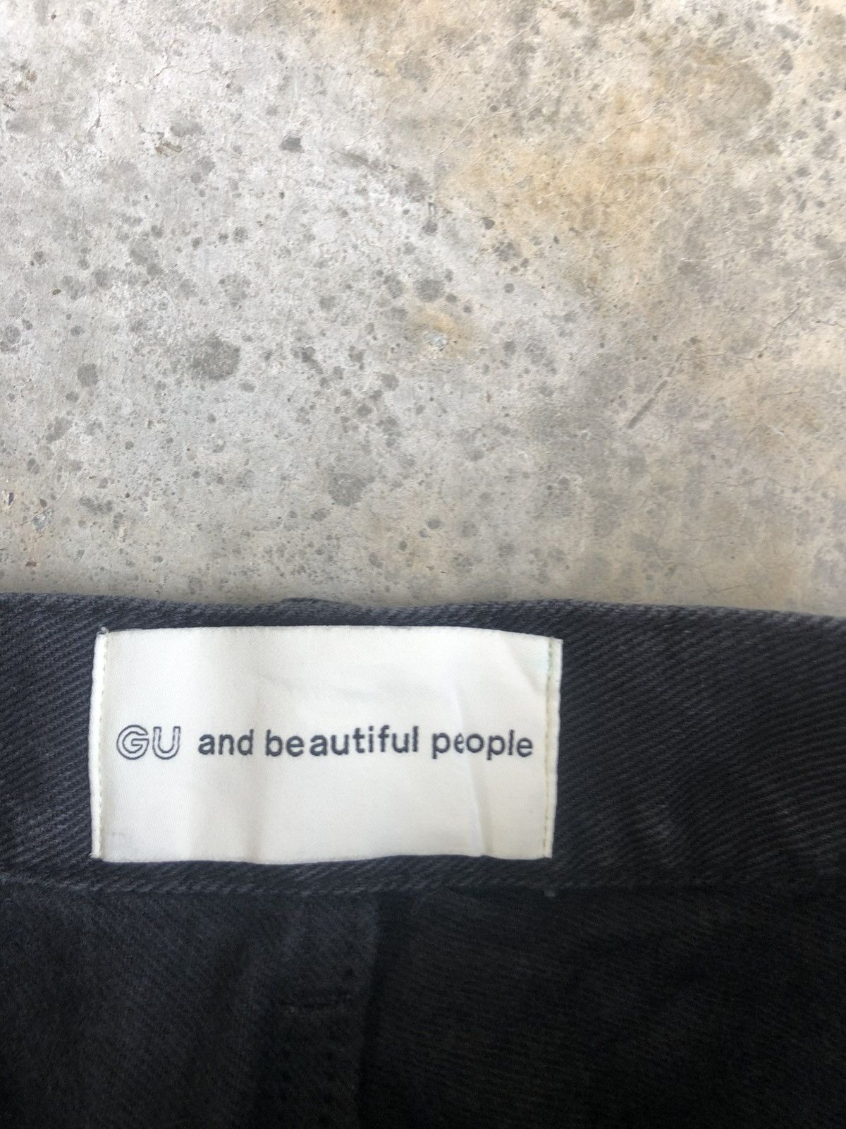 Japanese Brand Balloon Jean Gu and beautiful people baggy jean crotch pants Size US 27 - 15 Thumbnail