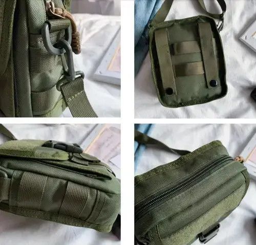 Japanese Brand × Vintage Vintage green utility cargo bag Size ONE SIZE - 4 Thumbnail